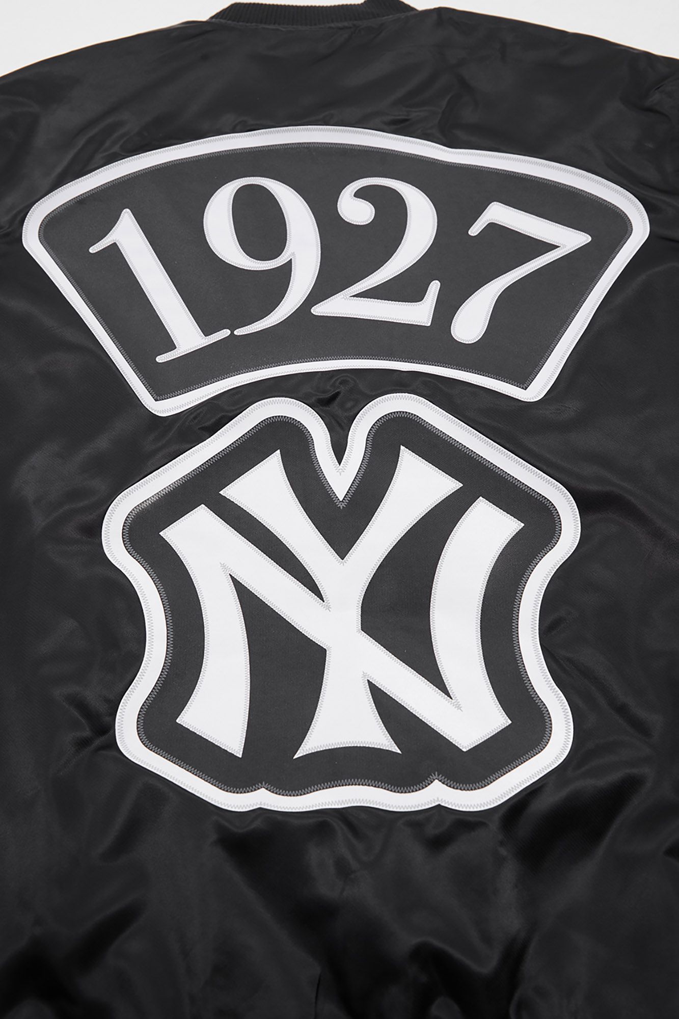 Pro Standard Adult New York Yankees Black Murderers Row Satin Jacket product image