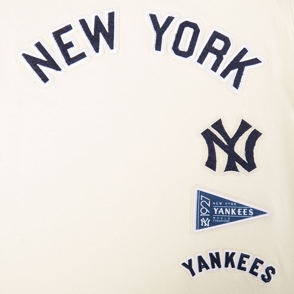 Pro Standard Youth New York Yankees Cream Classic Retro T-Shirt product image