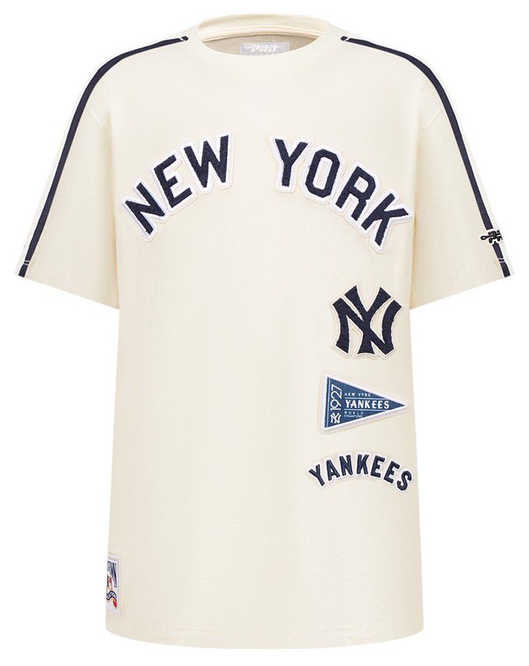 Pro Standard Youth New York Yankees Cream Classic Retro T-Shirt product image