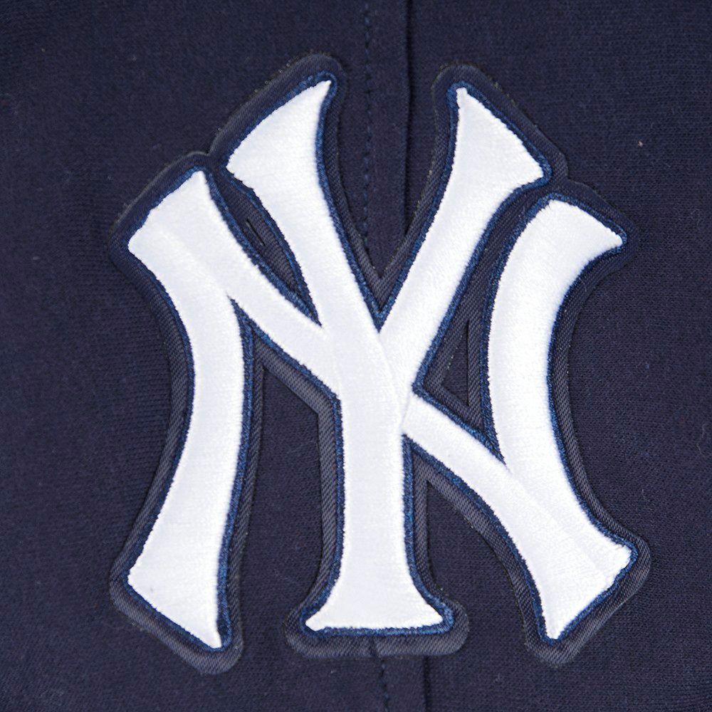 Pro Standard Youth New York Yankees Midnight Navy Script Tail Ribbed Fleece Hoodie product image