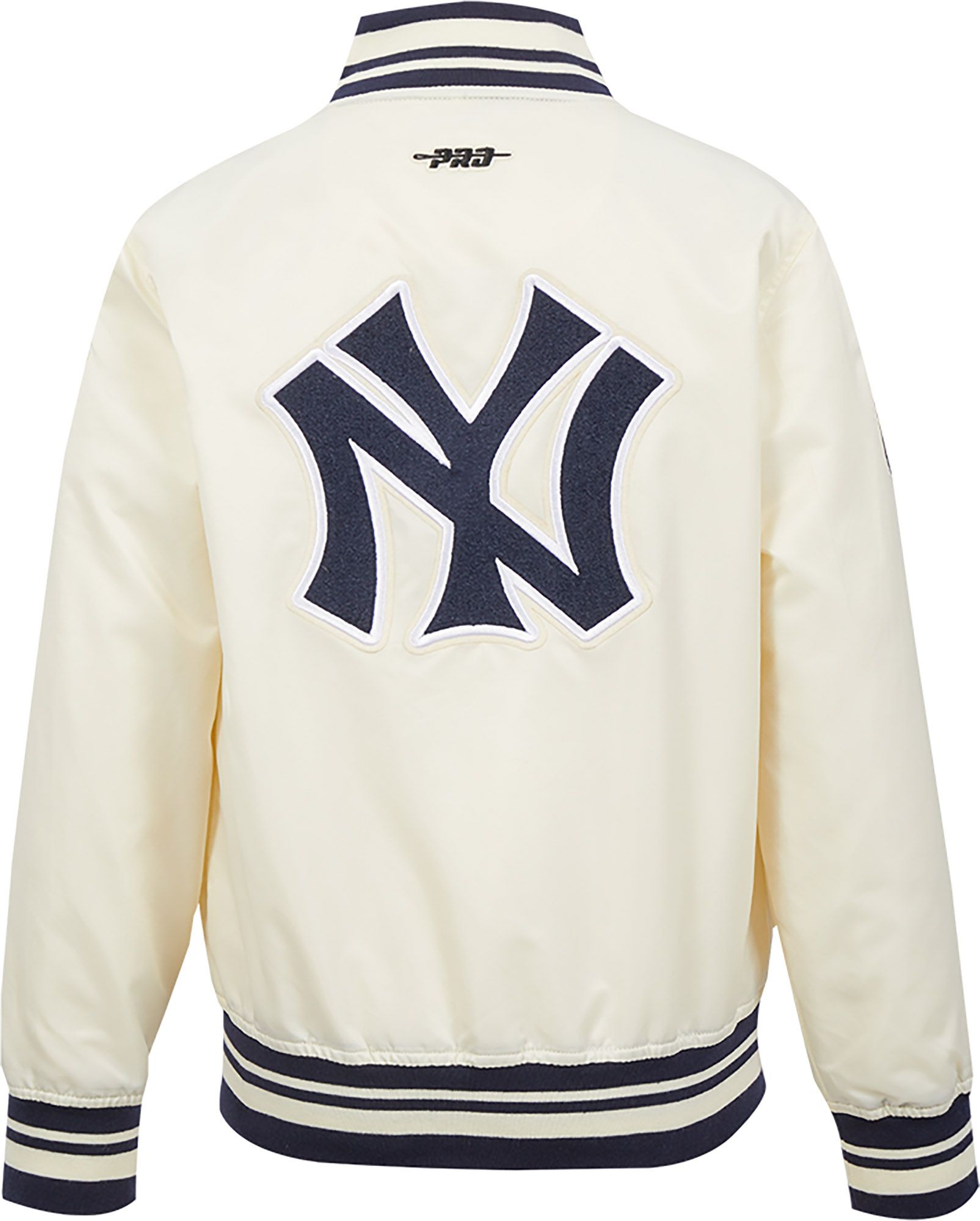Pro Standard Youth New York Yankees Cream Classic Satin Jacket product image