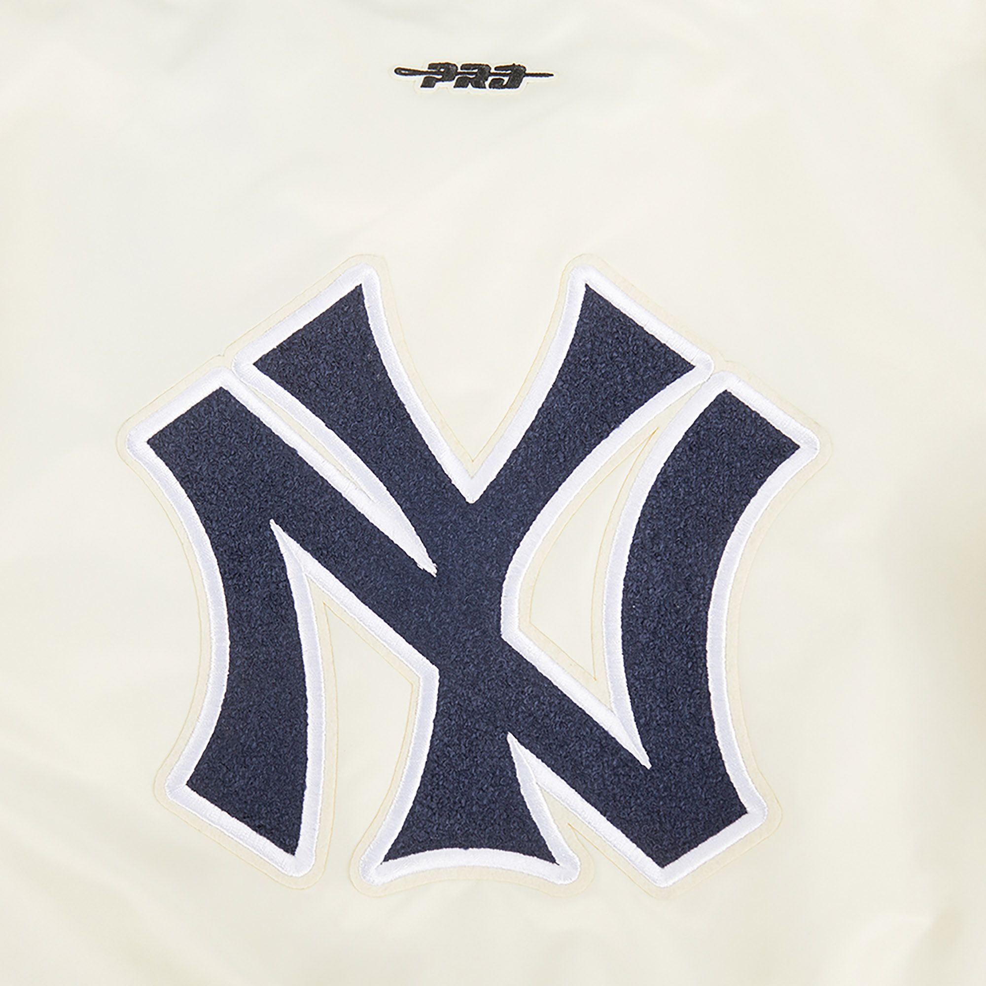 Pro Standard Youth New York Yankees Cream Classic Satin Jacket product image