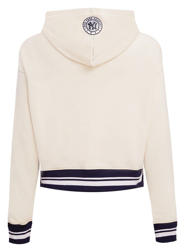 Pro Standard Women's New York Yankees Retro Cropped Fleece Hoodie product image