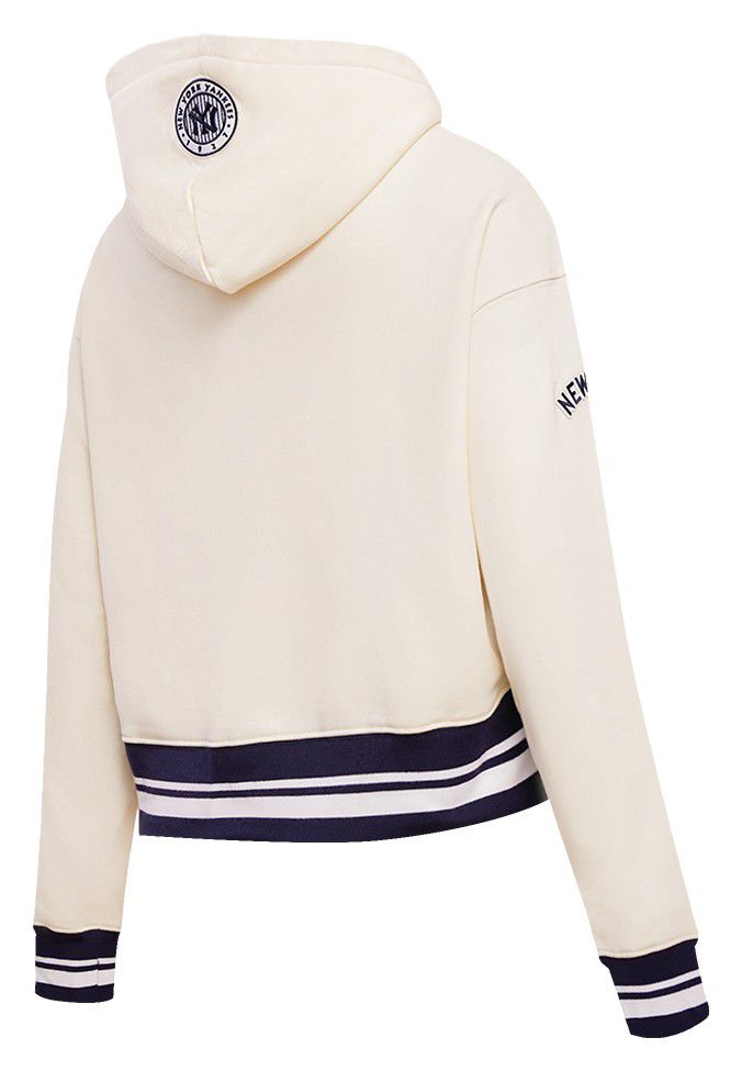 Pro Standard Women's New York Yankees Retro Cropped Fleece Hoodie product image