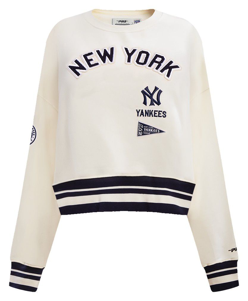 Pro Standard Women's New York Yankees Retro Fleece Crew Neck Sweatshirt product image