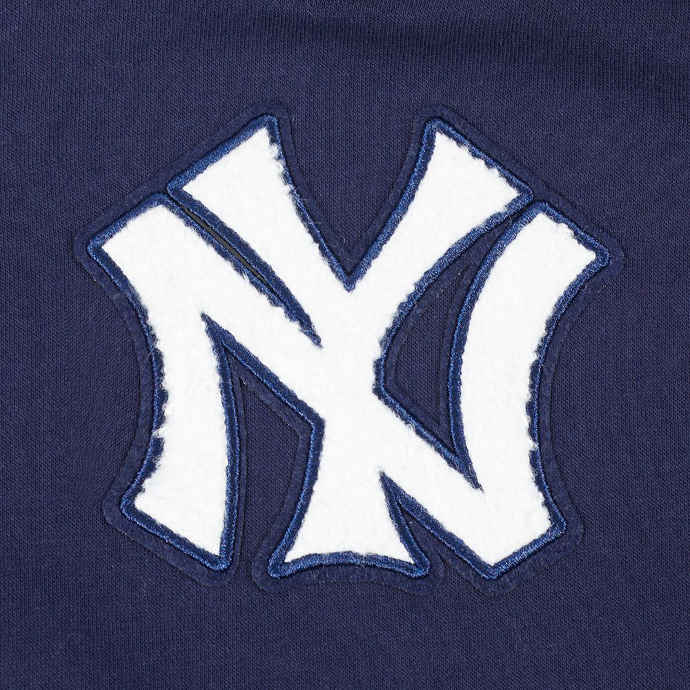 Pro Standard Boys' New York Yankees Navy Classic Fleece Pullover Hoodie product image