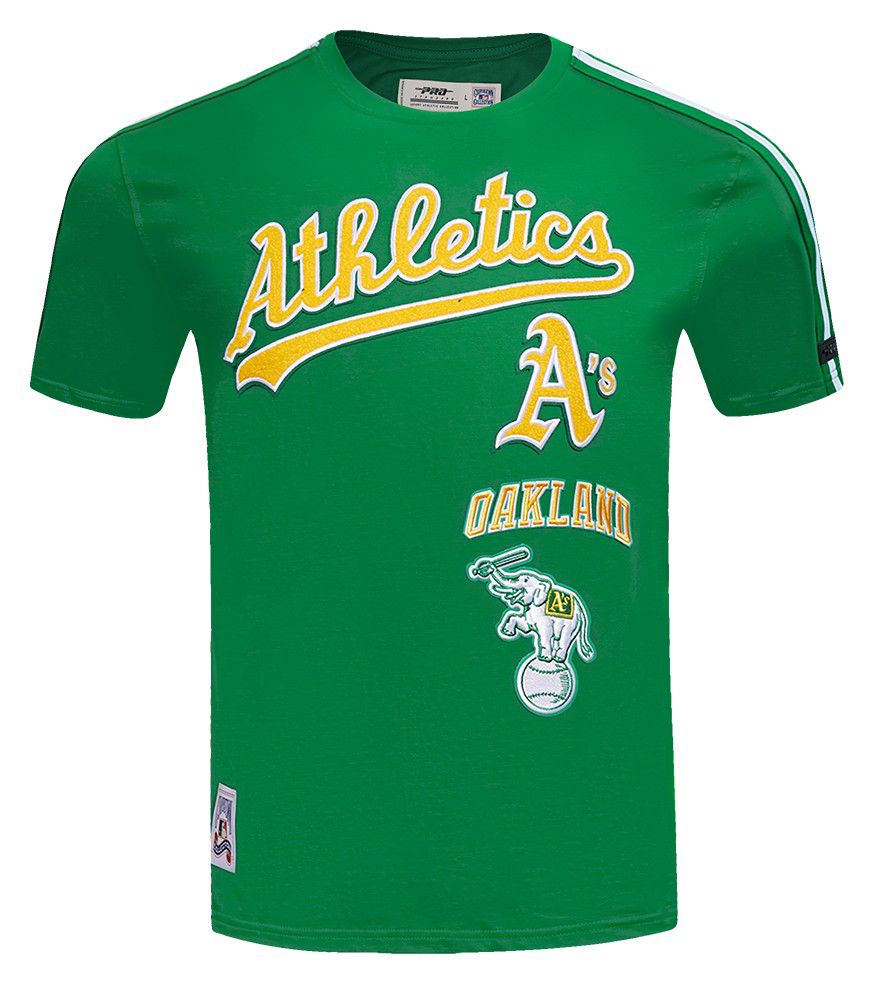 Pro Standard Men's Athletics Retro Single Jersey Striped T-Shirt product image