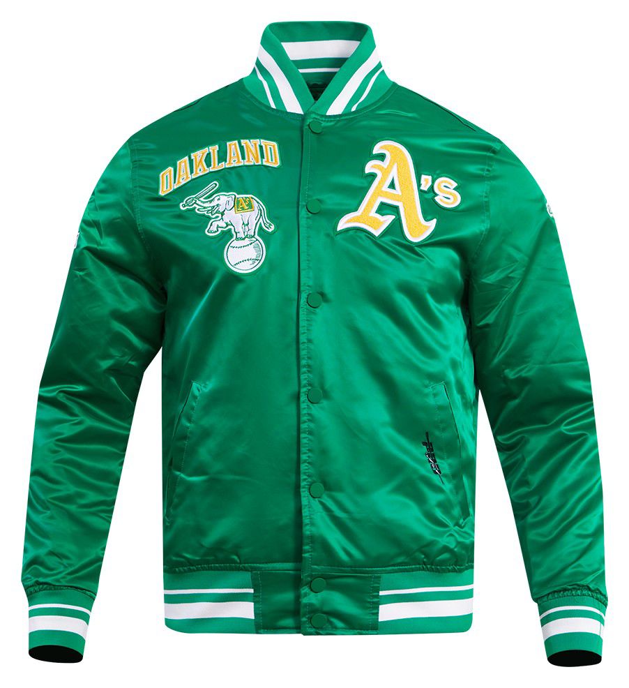 Pro Standard Men's Athletics Retro Rib Satin Jacket product image