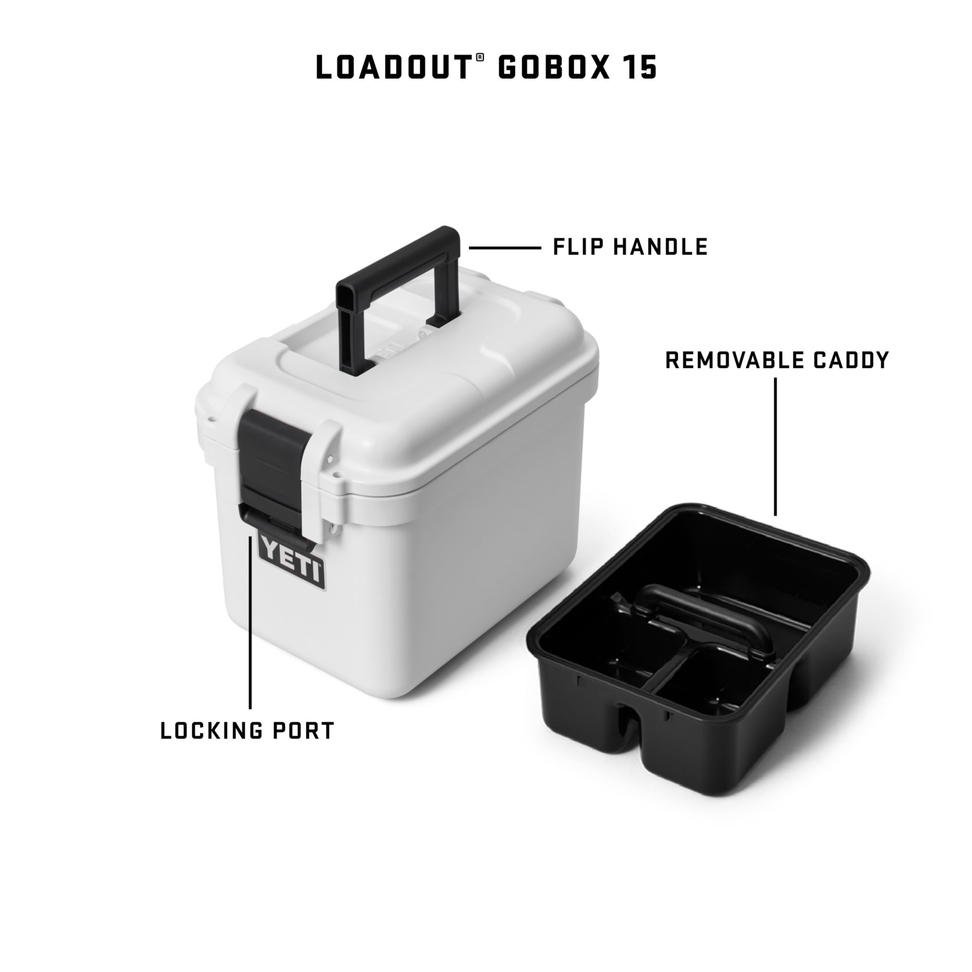 YETI LoadOut GoBox 15 Gear Case product image