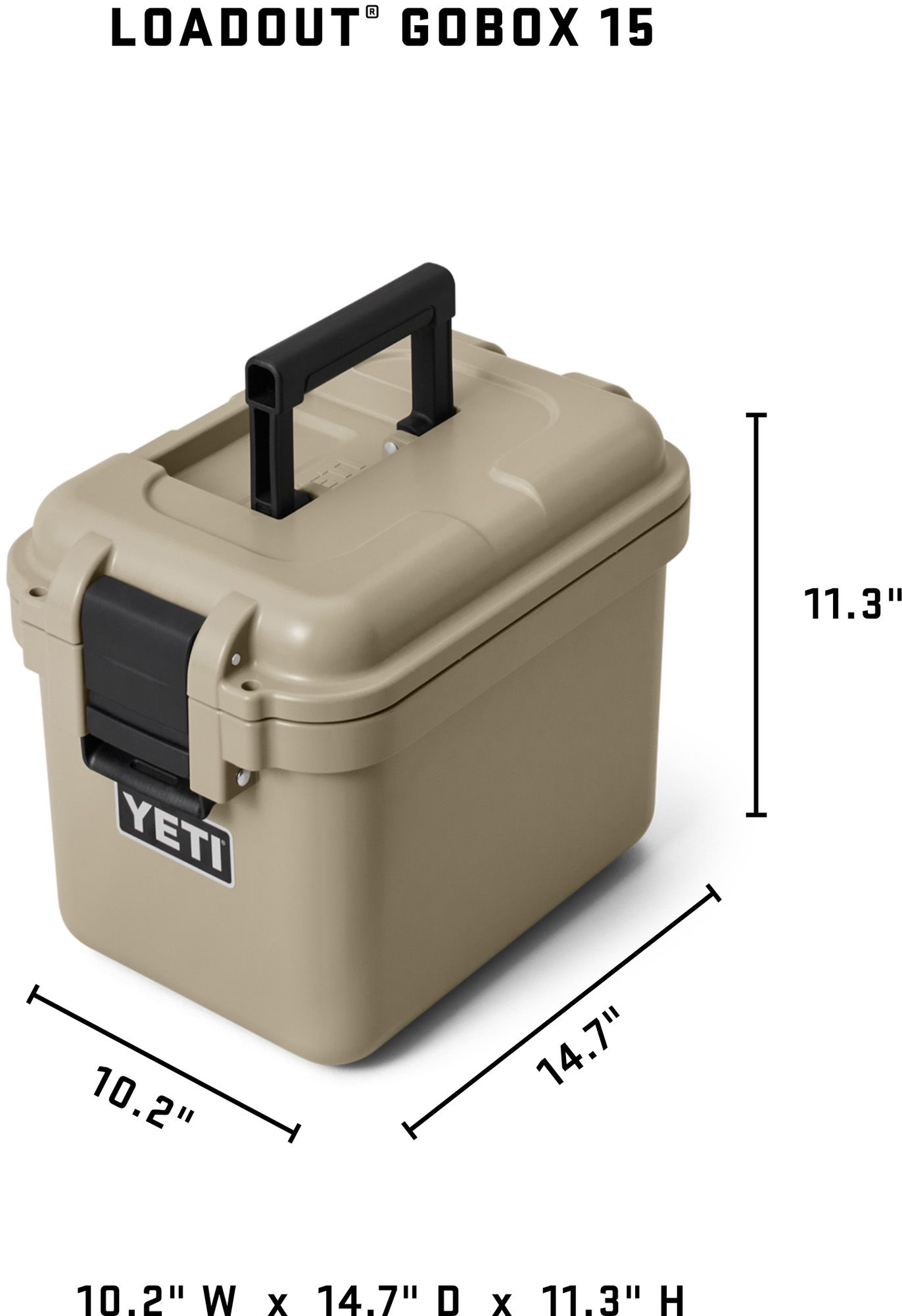 YETI LoadOut GoBox 15 Gear Case product image