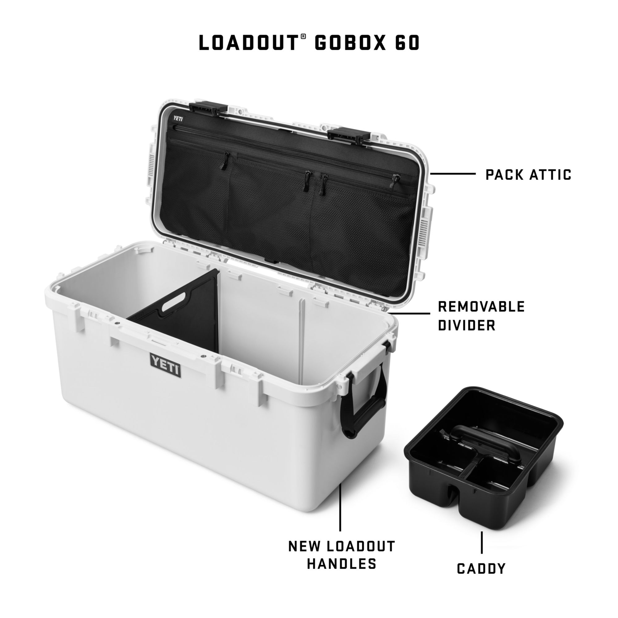 YETI LoadOut GoBox 60 Gear Case product image