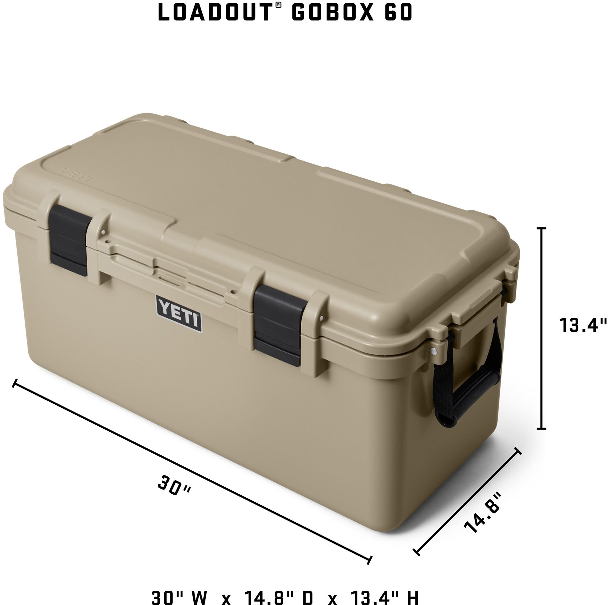 YETI LoadOut GoBox 60 Gear Case product image