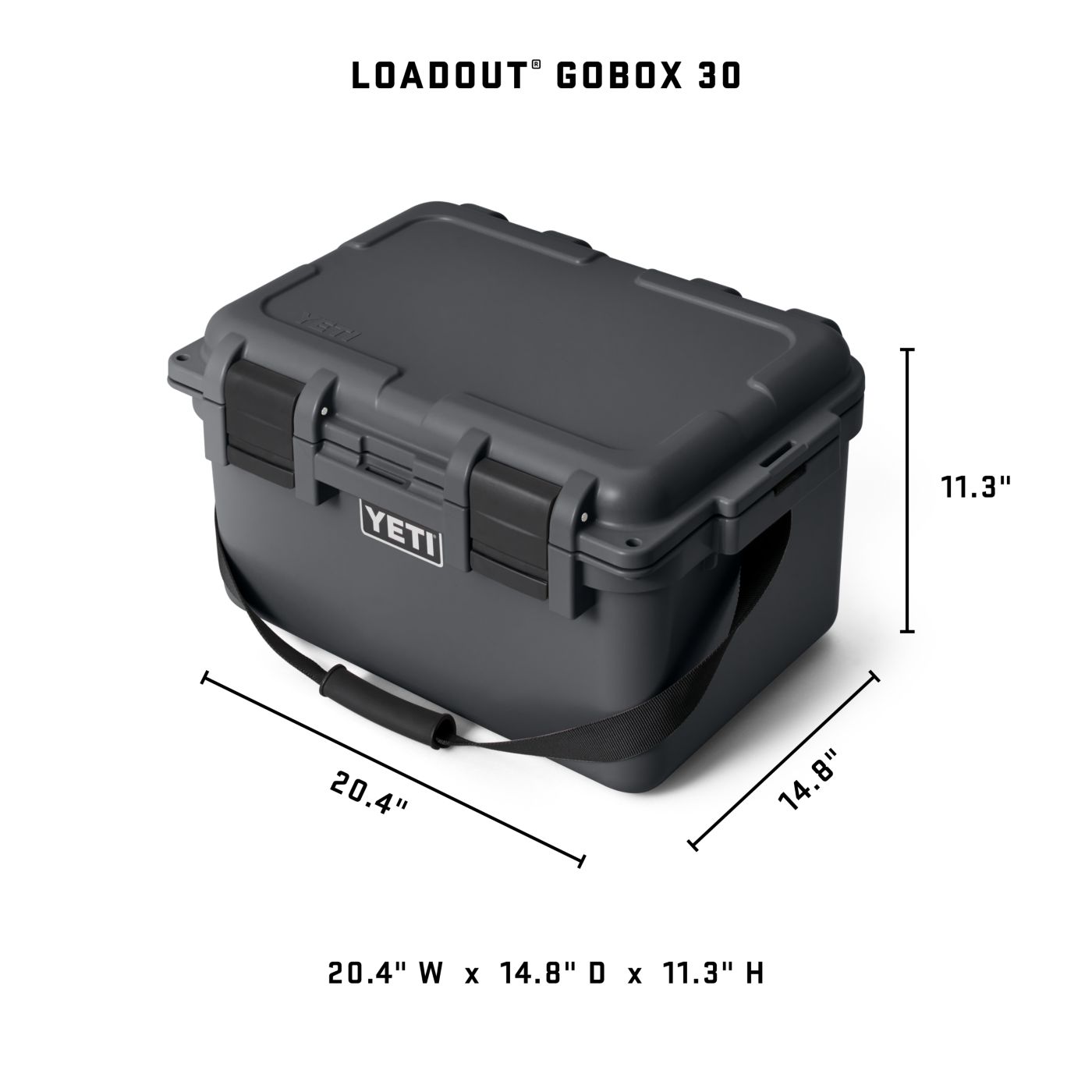 YETI LoadOut GoBox 30 2.0 Gear Case | Dick's Sporting Goods