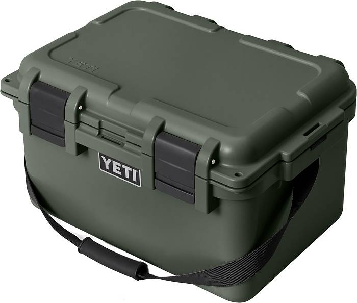 My new charcoal Yeti GoBox 30 loaded up with hunting, fly fishing and even  camp gear. It's amazing how much stuff fits in it. I still want a tan one  too though…