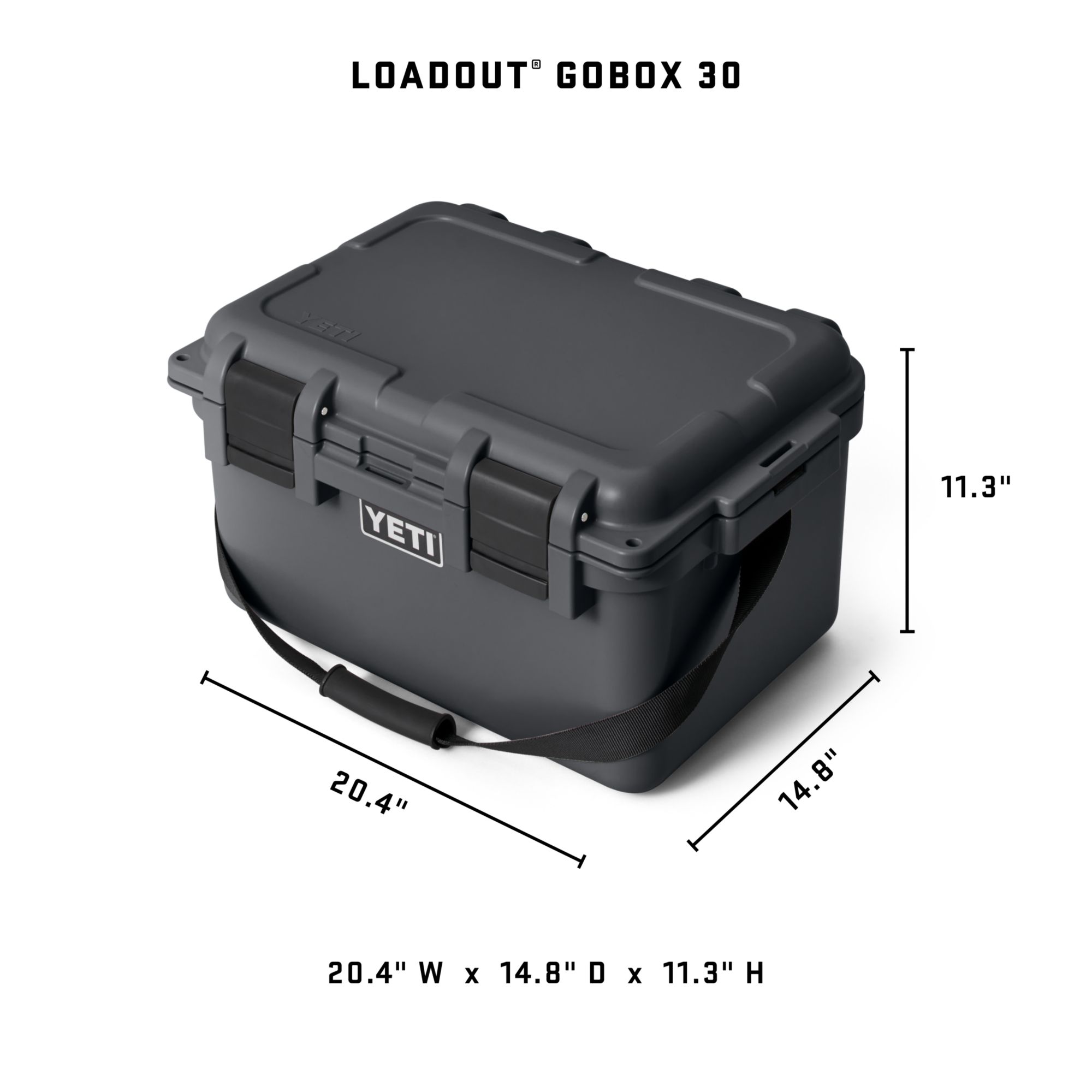 YETI LoadOut GoBox 30 2.0 Gear Case product image