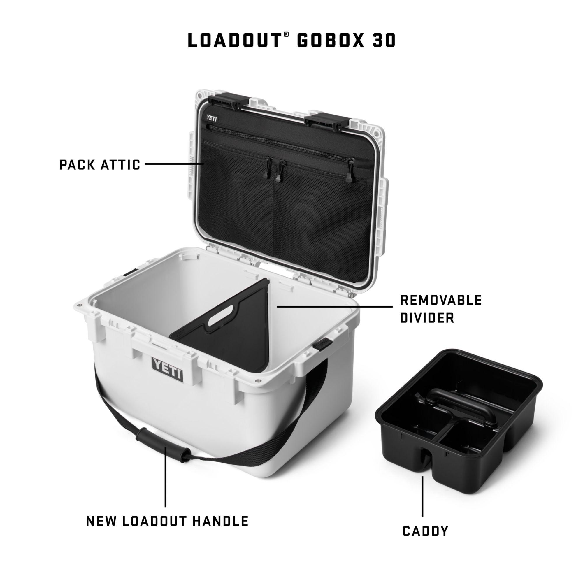 YETI LoadOut GoBox 30 2.0 Gear Case product image