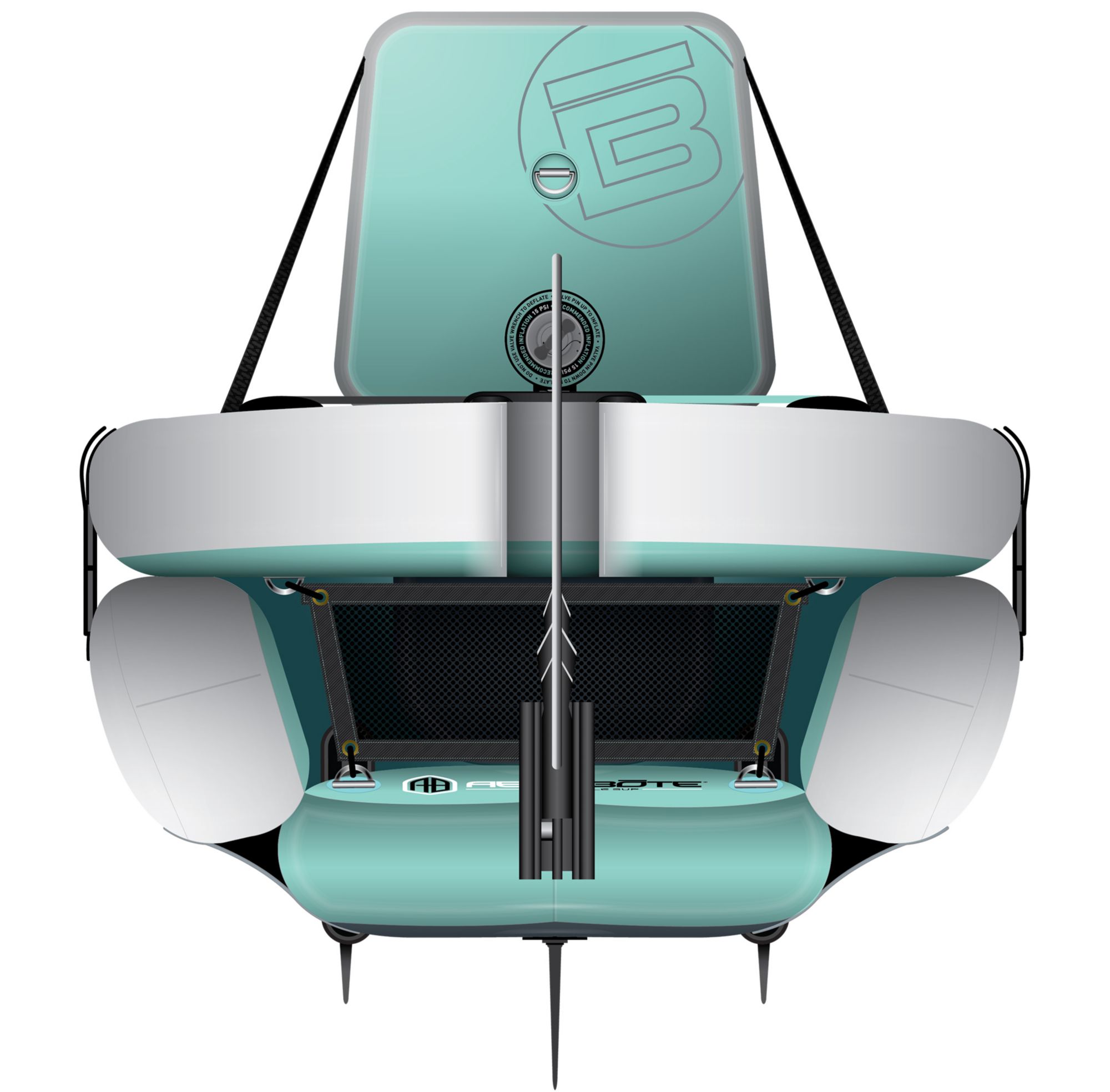 Bote Lono Aero Pedaling Inflatable Kayak and Stand-Up Paddleboard Package product image