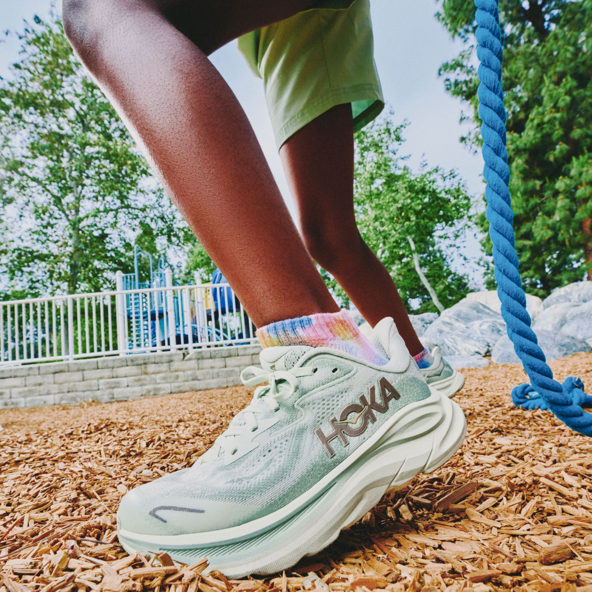 HOKA Kids' Grade School Clifton 10 Shoes product image