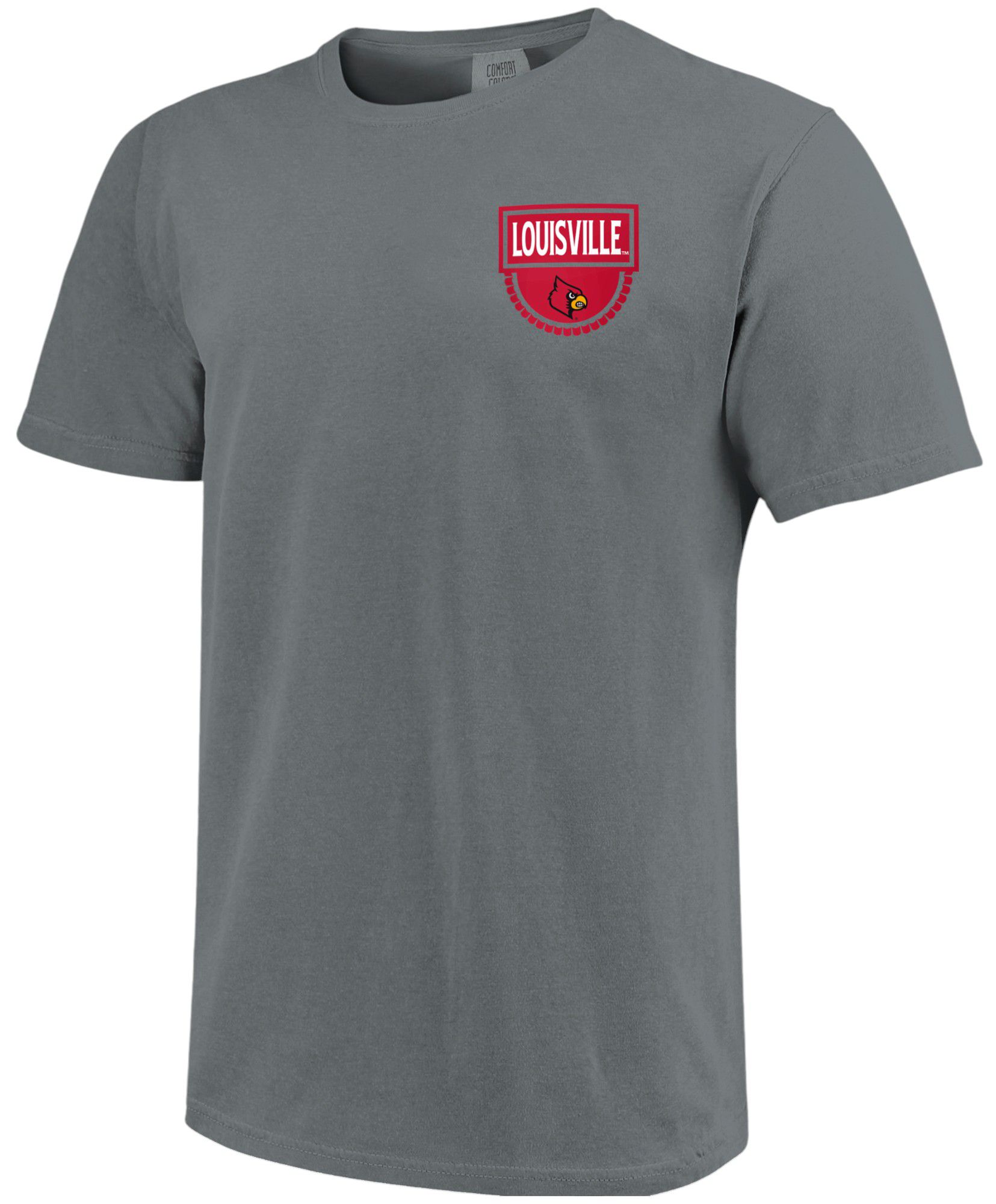 Image One Men's Louisville Cardinals Granite Mascot T-Shirt product image