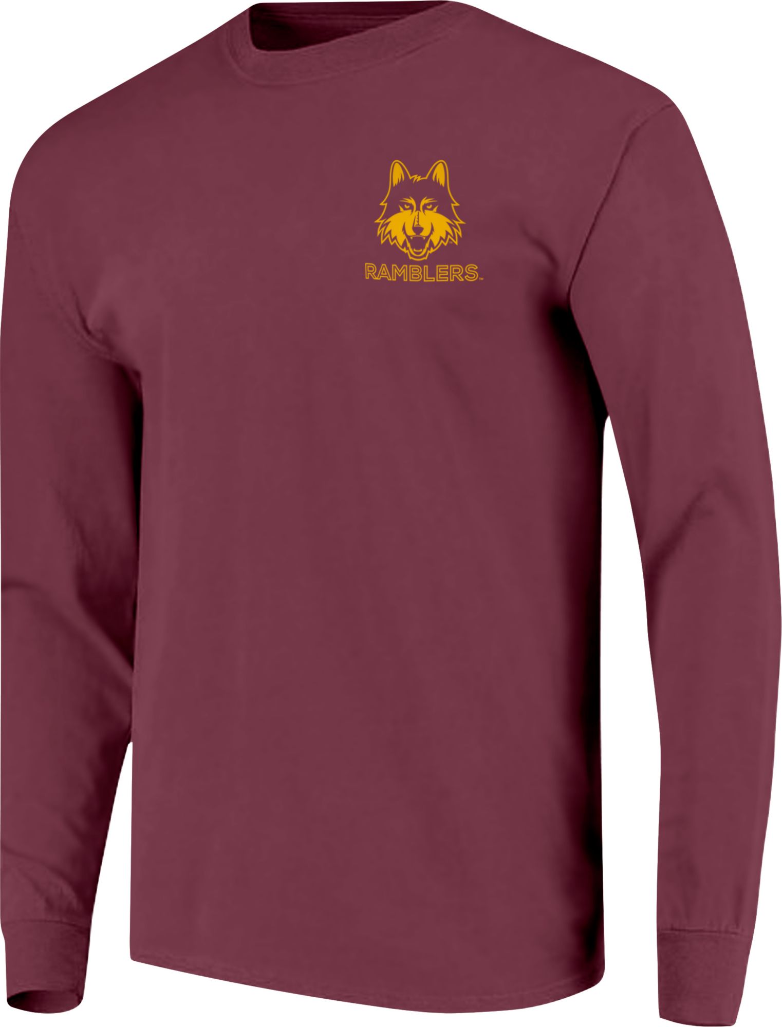 Image One Men's Loyola Chicago Ramblers Maroon Vintage Long Sleeve T-Shirt product image