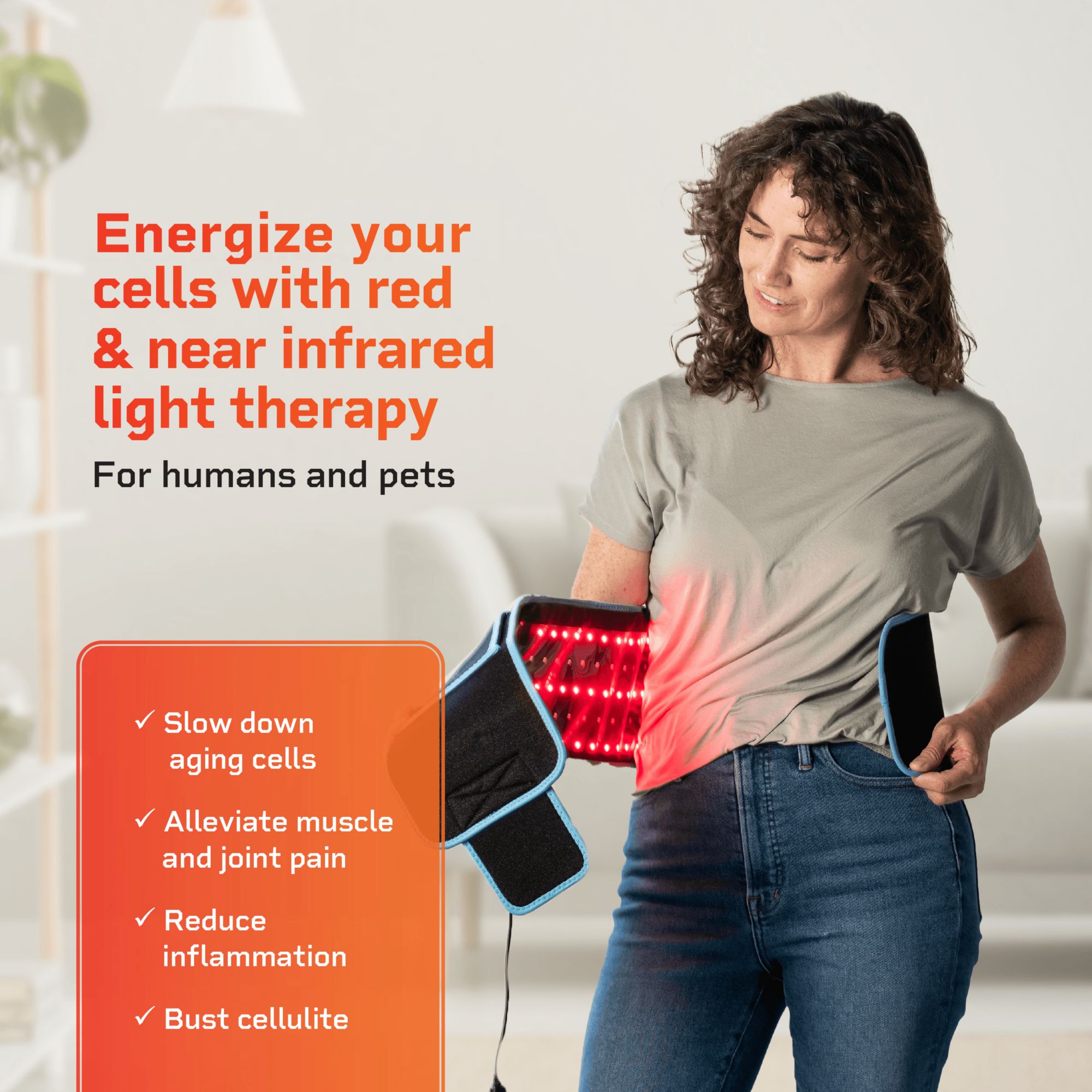 Lifepro AllevaRed Light Therapy Belt product image