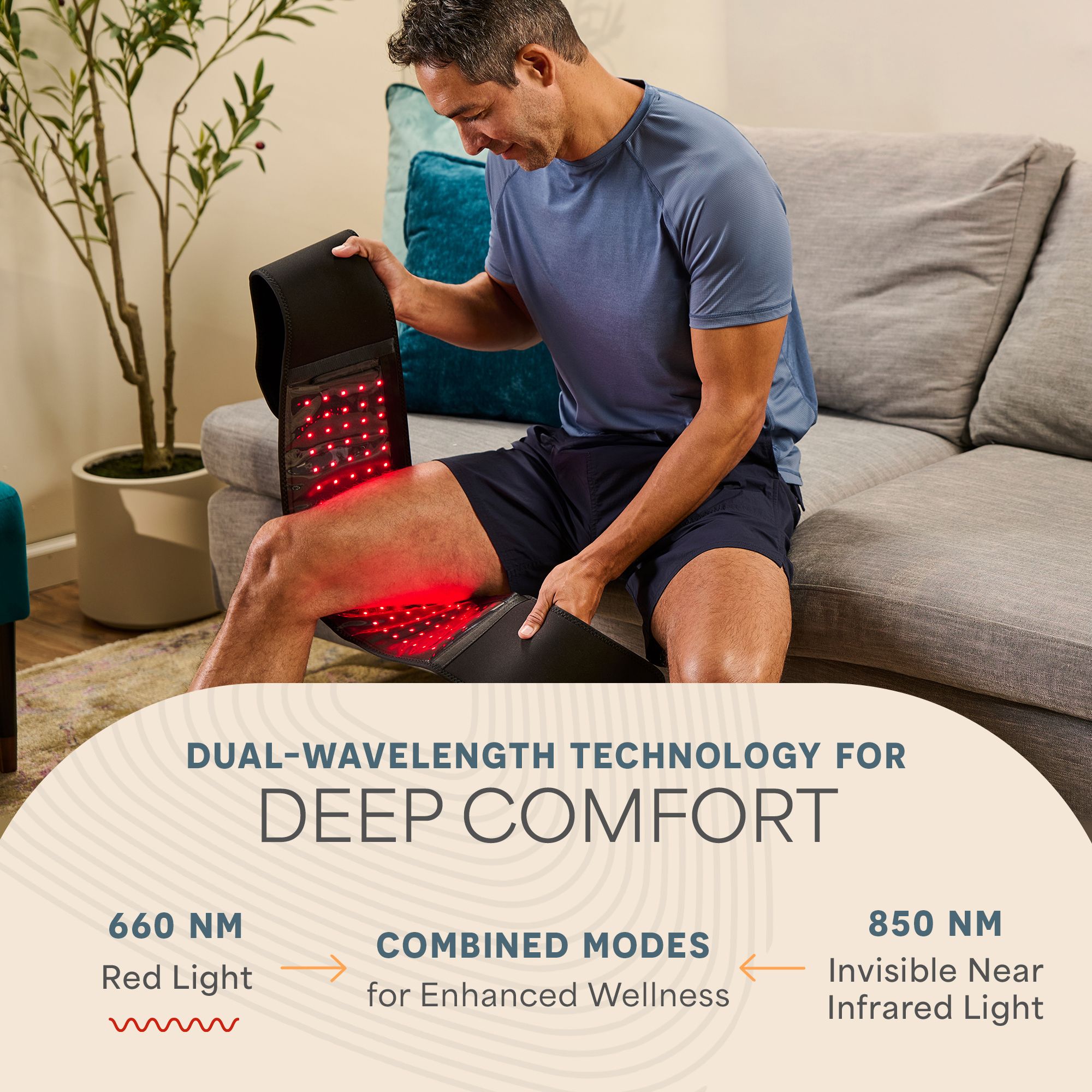 Lifepro AllevaRed Pro Elite Red Light Therapy Belt product image