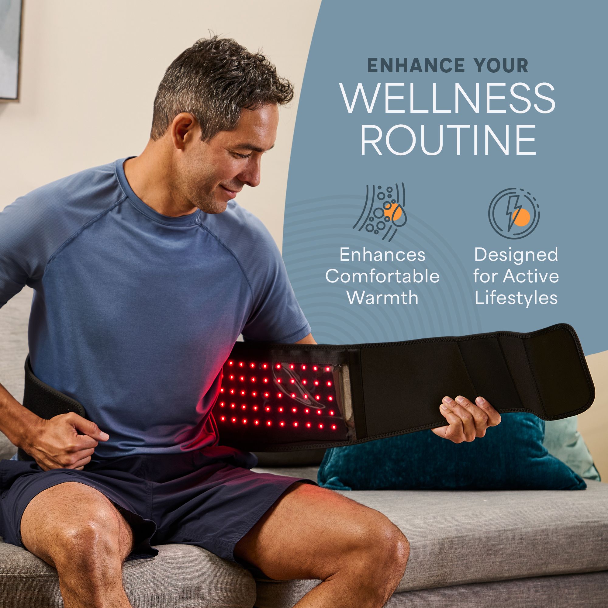 Lifepro AllevaRed Pro Elite Red Light Therapy Belt product image
