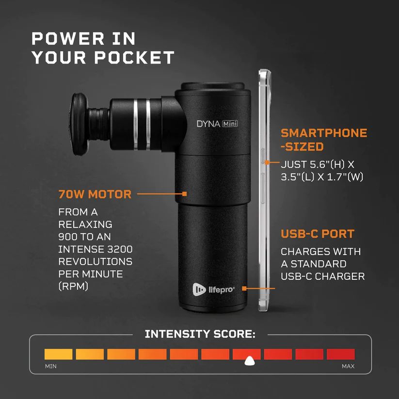 Lifepro Dyna Mini Massage Gun product image