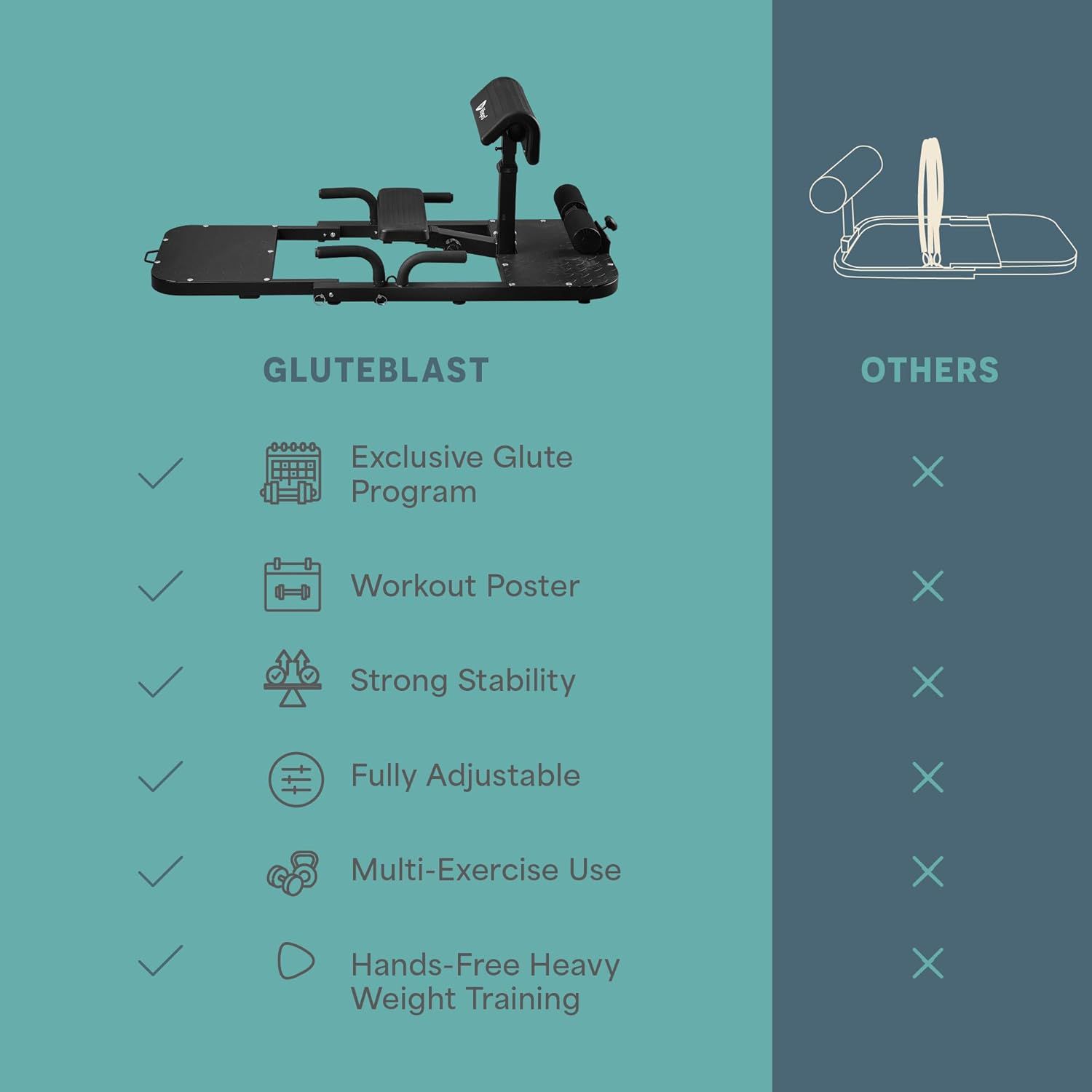 Lifepro GluteBlast Multipurpose Exercise Machine product image