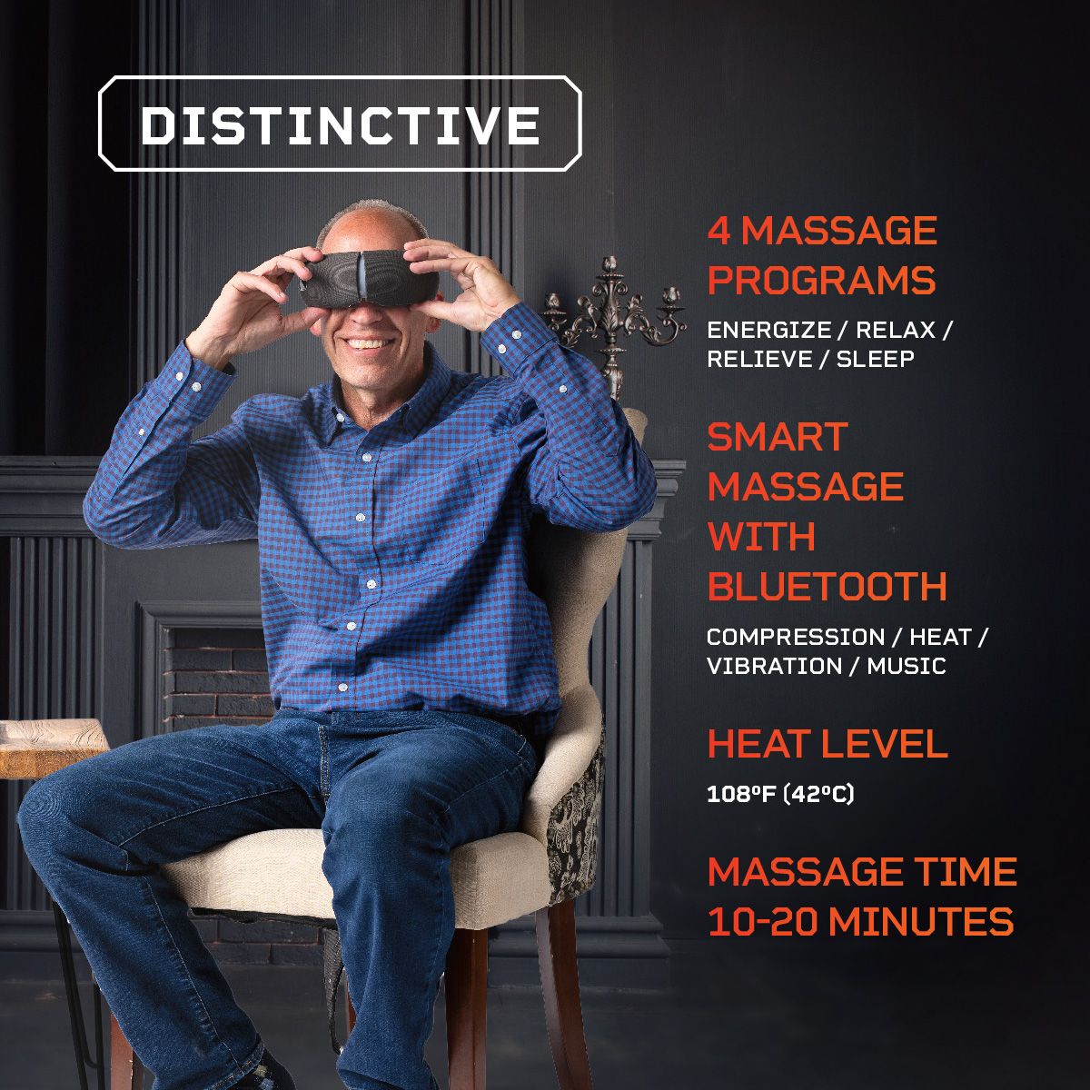 Lifepro Oculax Smart Eye Massager product image