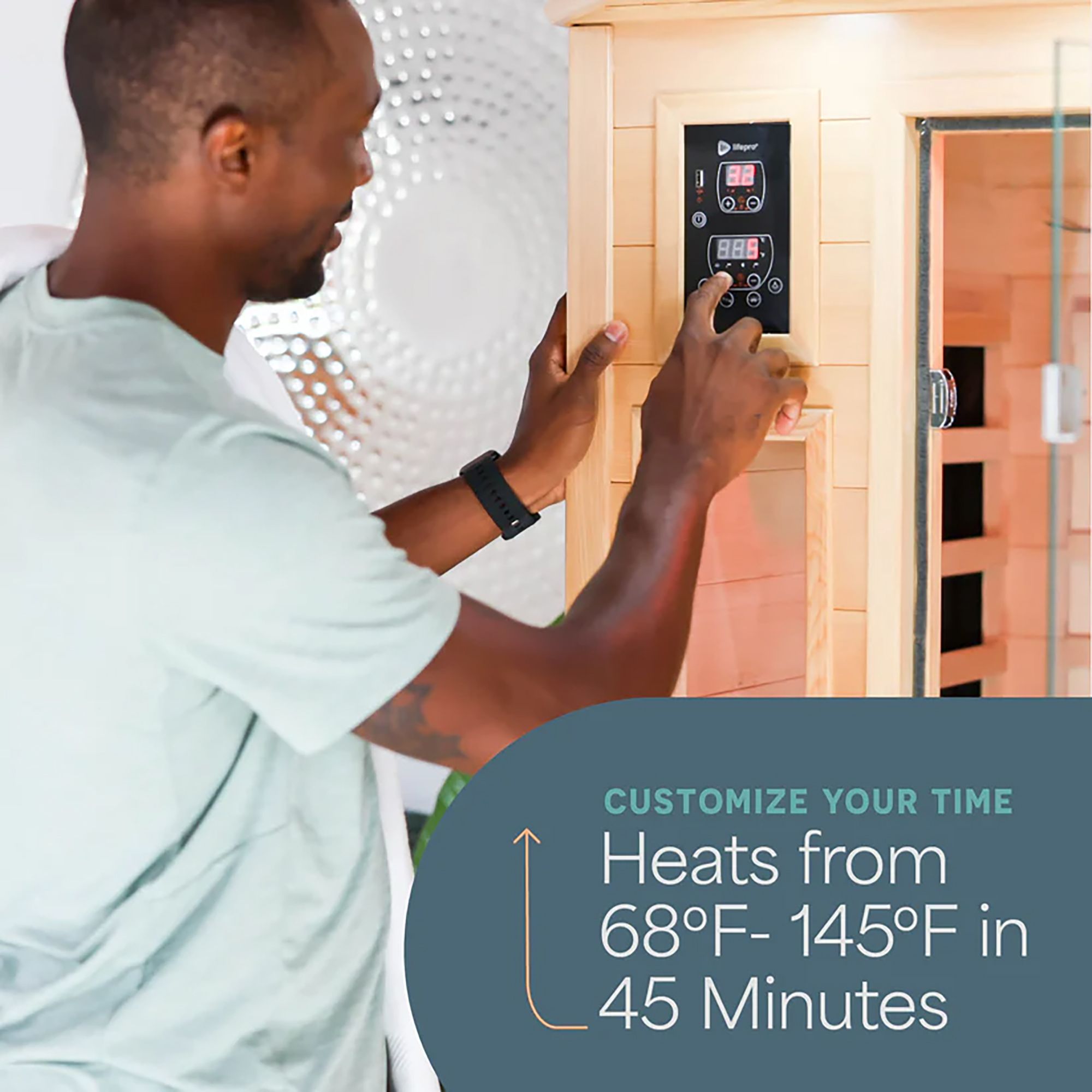 LifePro Far Infrared 1-Person Sauna product image