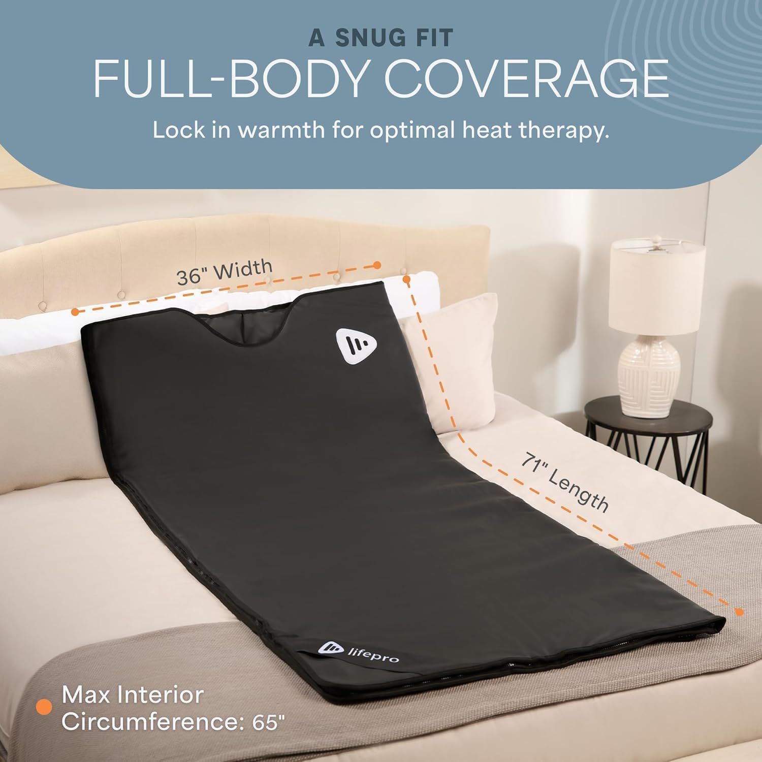 Lifepro Rejuvawrap Infrared Sauna Blanket product image