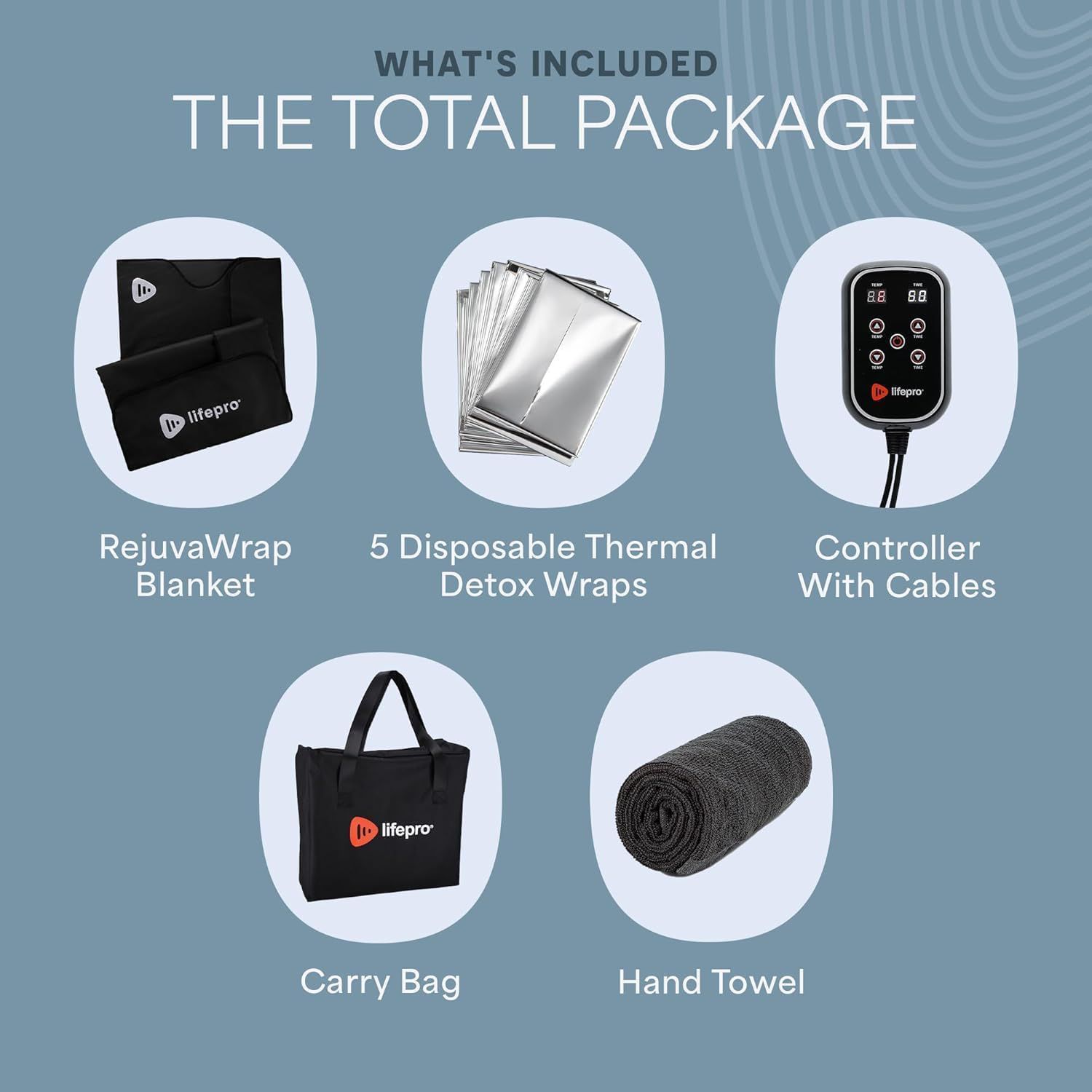 Lifepro Rejuvawrap Infrared Sauna Blanket product image