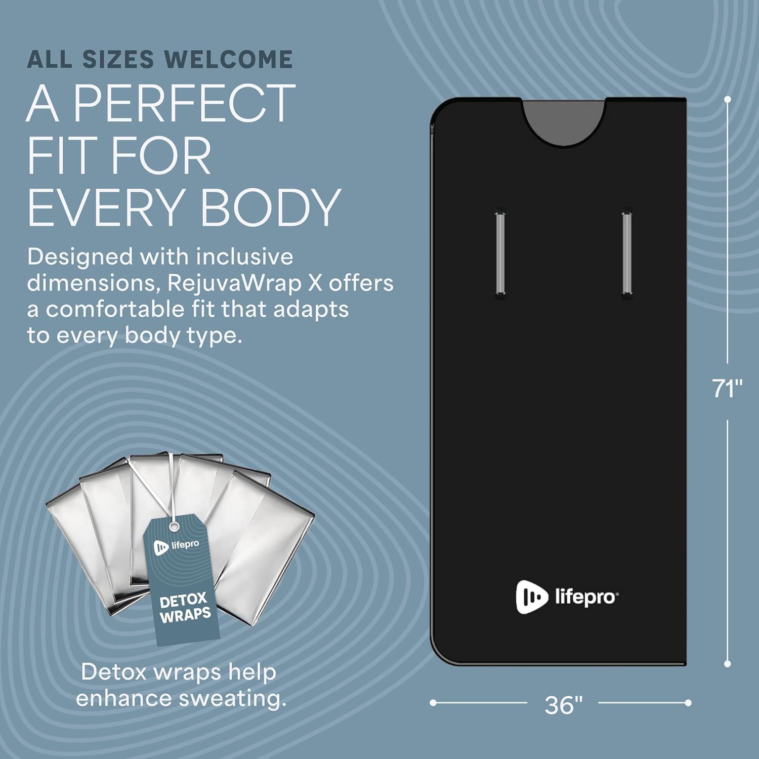 Lifepro Rejuvawrap X Infrared Sauna Blanket product image