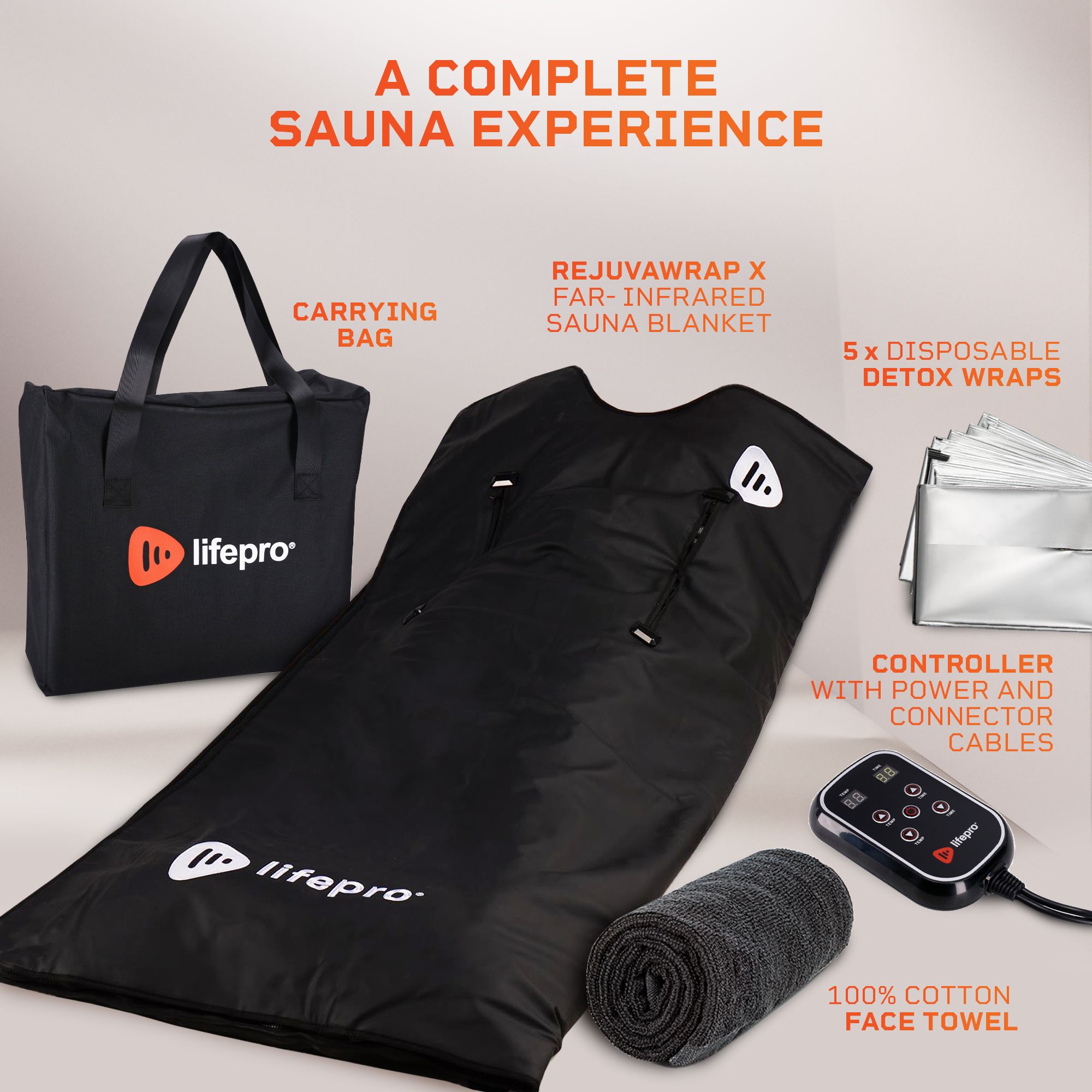 Lifepro Rejuvawrap X Infrared Sauna Blanket product image