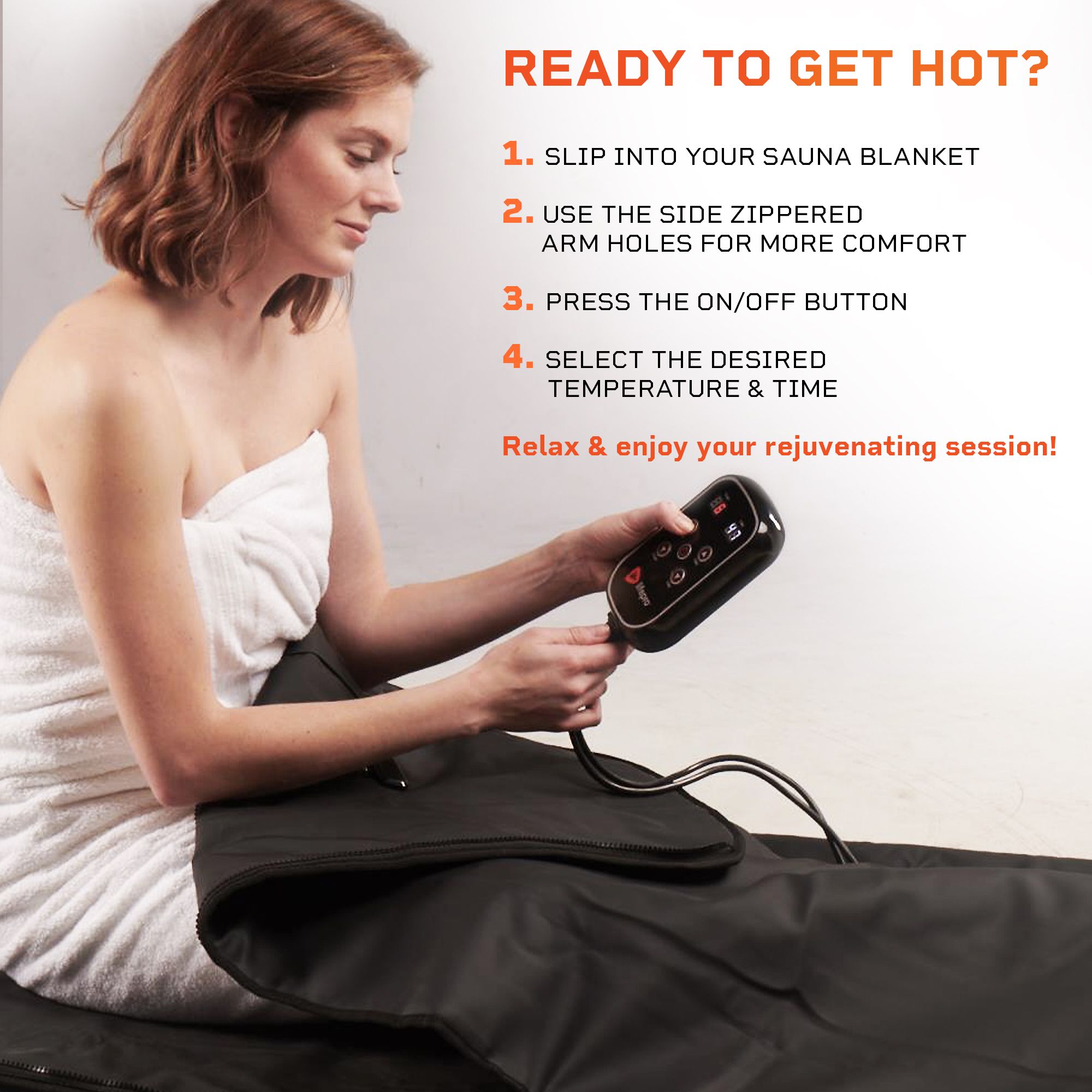 Lifepro Rejuvawrap X Infrared Sauna Blanket product image