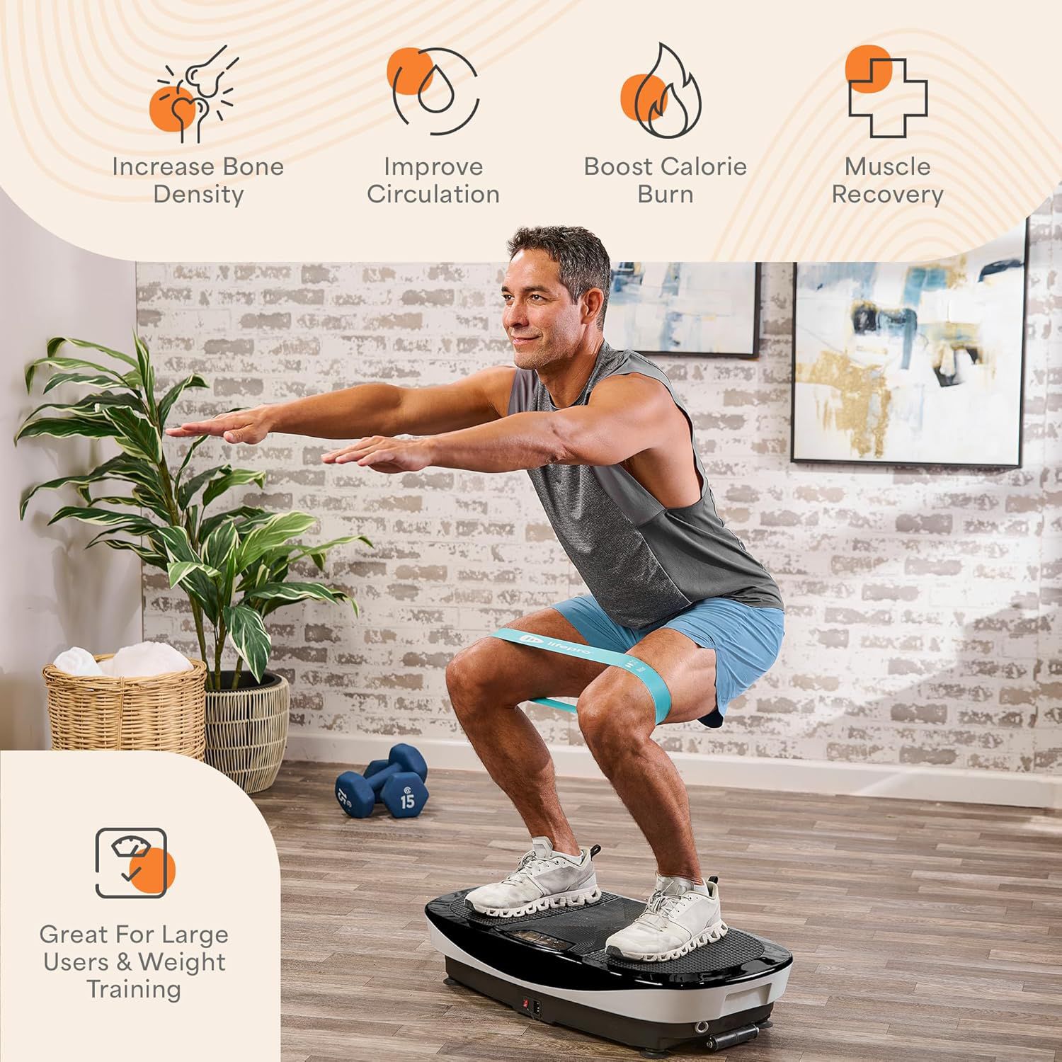 Lifepro Rumblex Max Vibration Plate product image