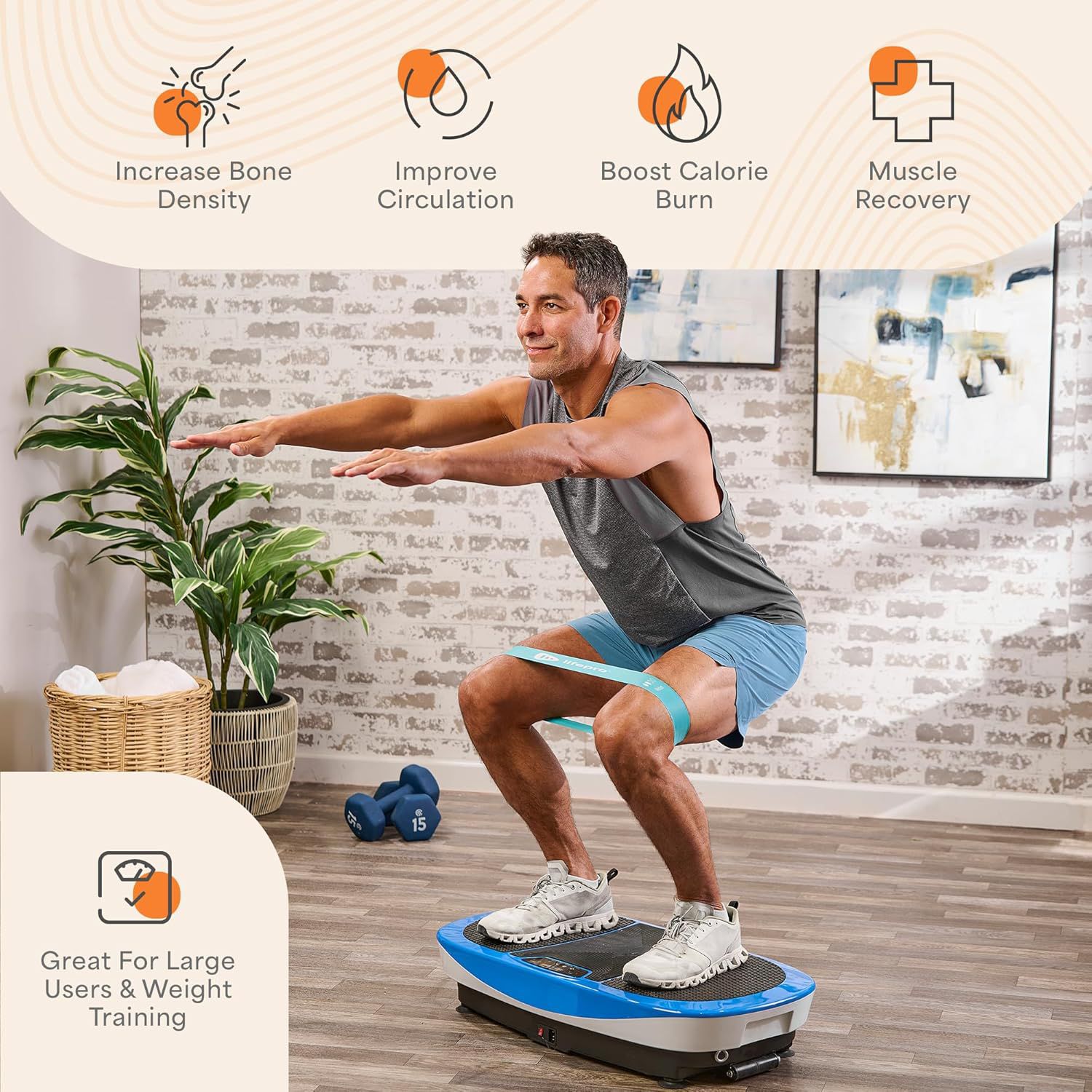 Lifepro Rumblex Max Vibration Plate product image