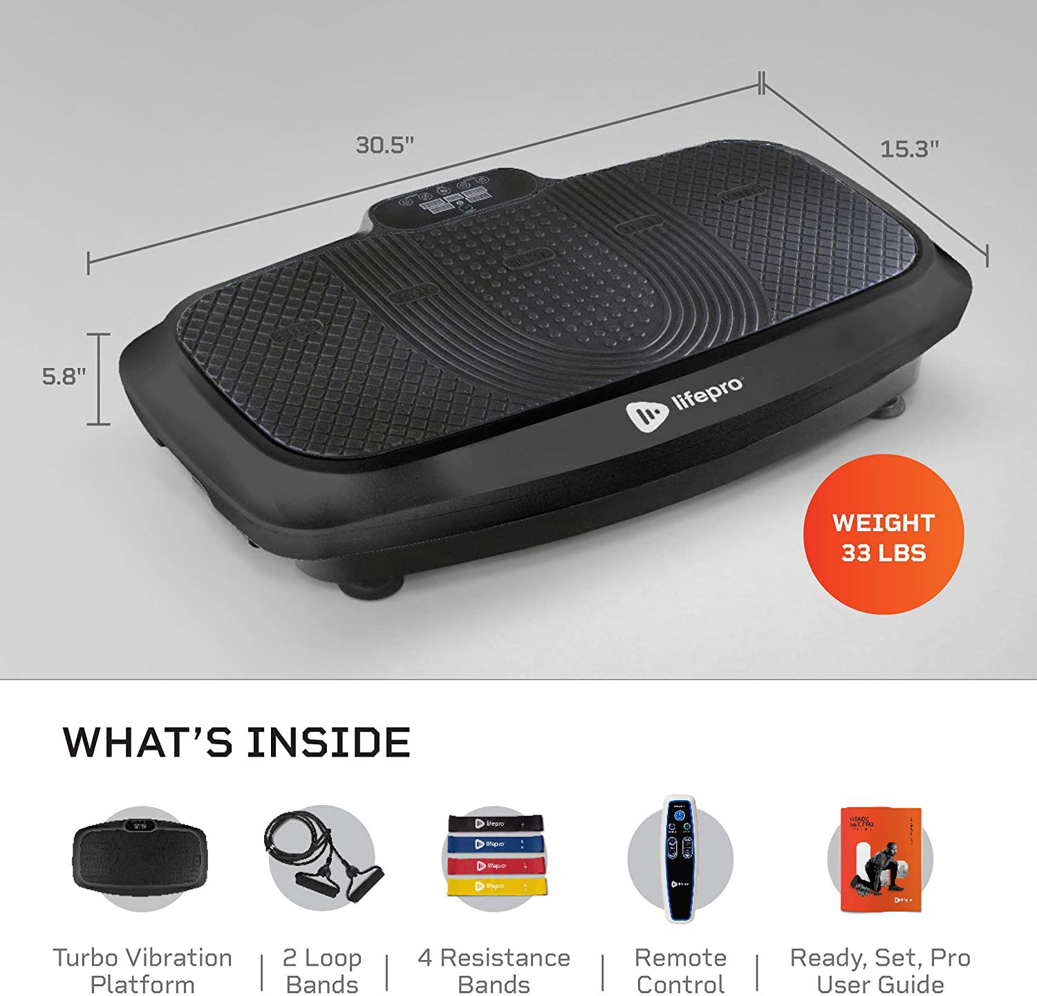 Lifepro Turbo 3D Vibration Plate product image