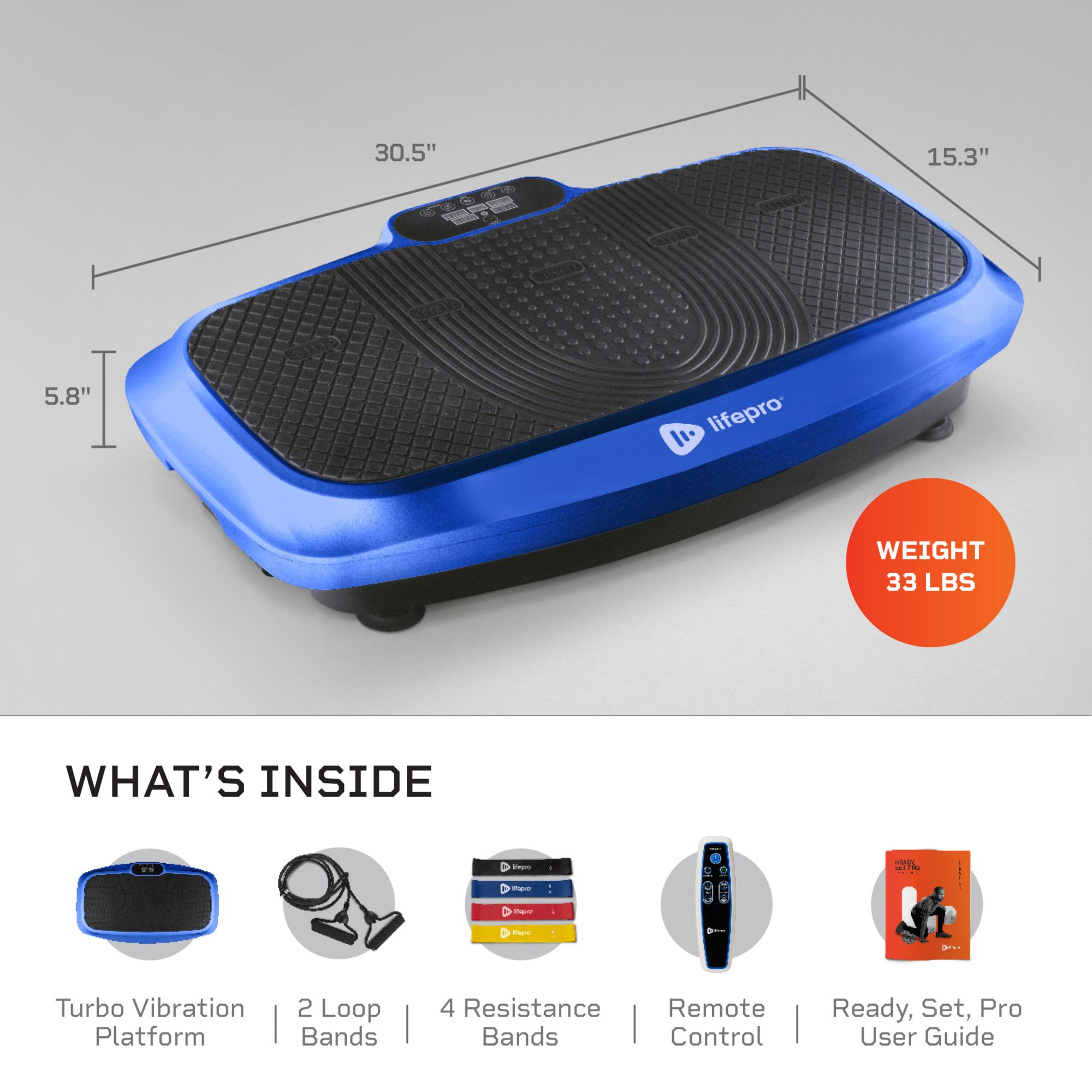 Lifepro Turbo 3D Vibration Plate product image