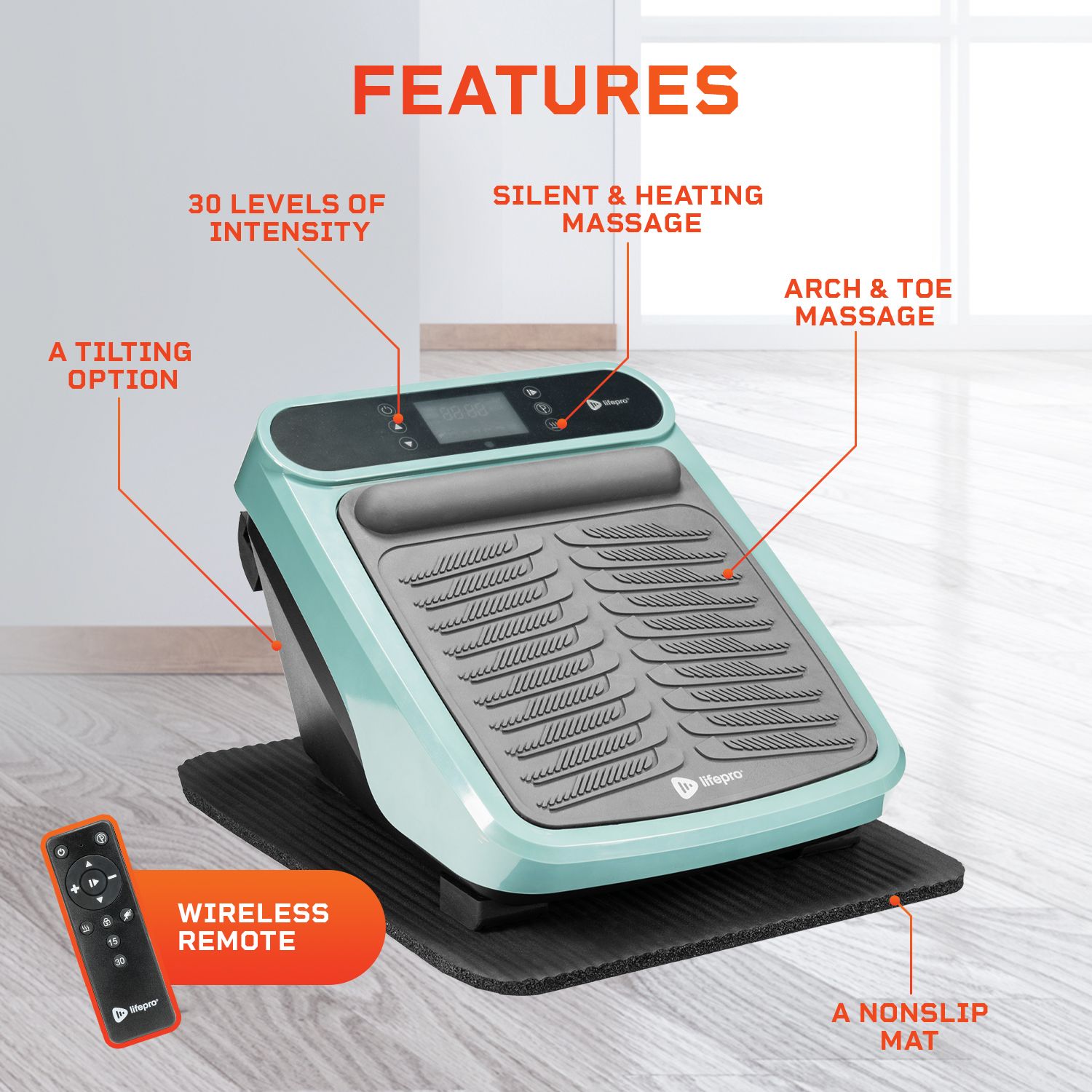 Lifepro VibraFlow Plus Foot Massager product image