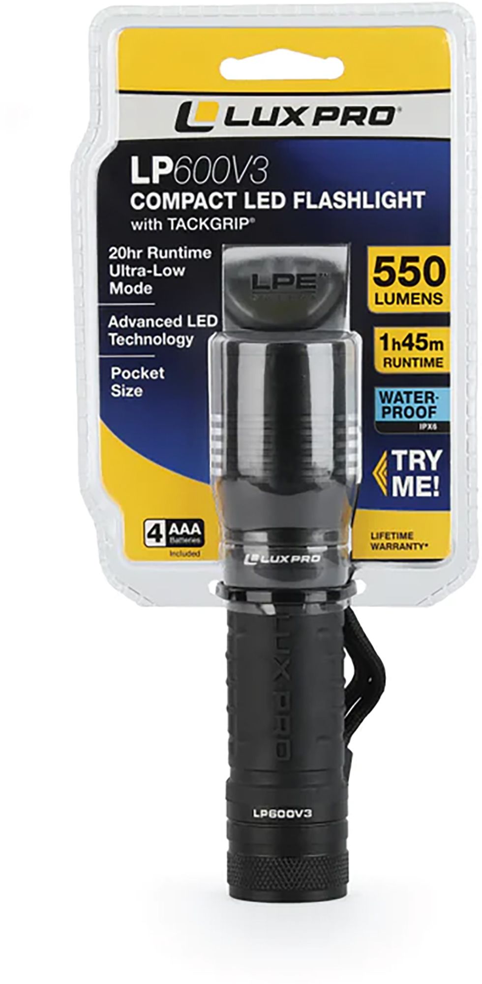 LuxPro 550 Lumen Flashlight product image