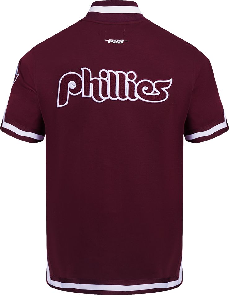 Pro Standard Men's Philadelphia Phillies Burgandy Warmup Jacket product image
