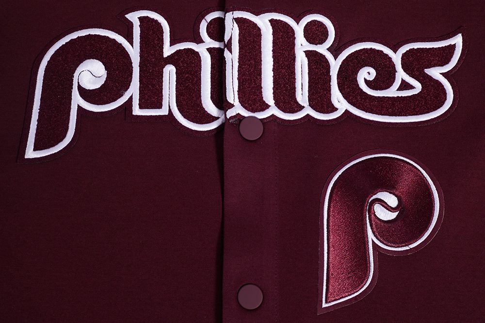 Pro Standard Men's Philadelphia Phillies Burgandy Warmup Jacket product image