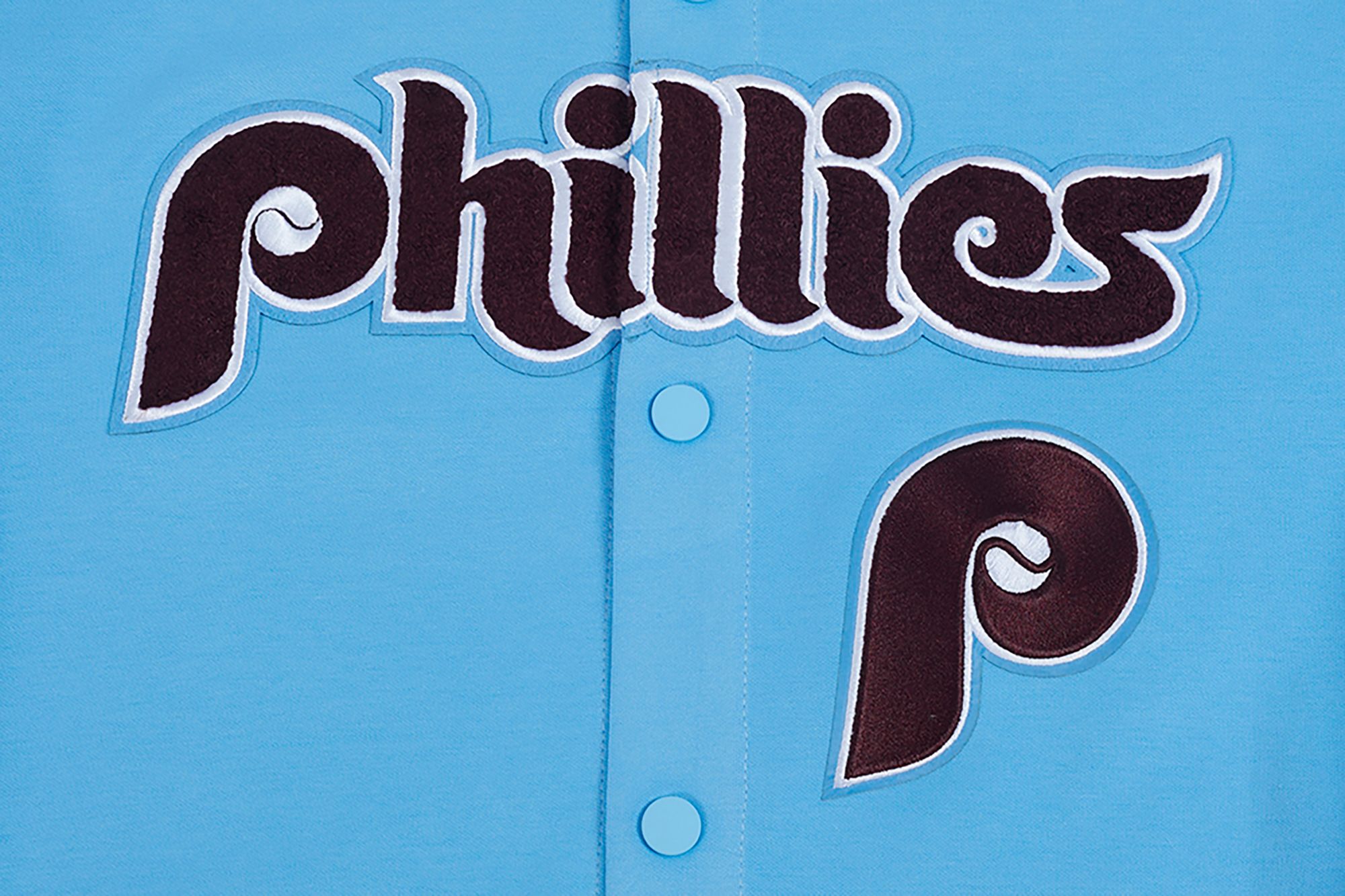 Pro Standard Men's Philadelphia Phillies Blue Warmup Jacket product image