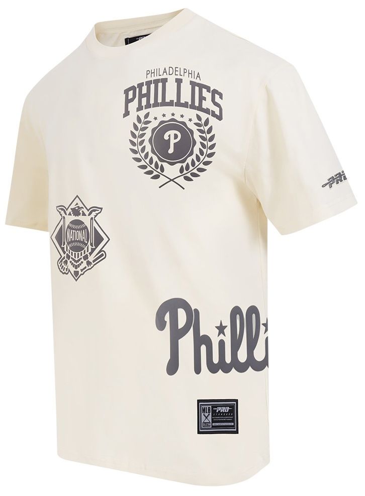 Pro Standard Men's Philadelphia Phillies Cream Street Team T-Shirt product image