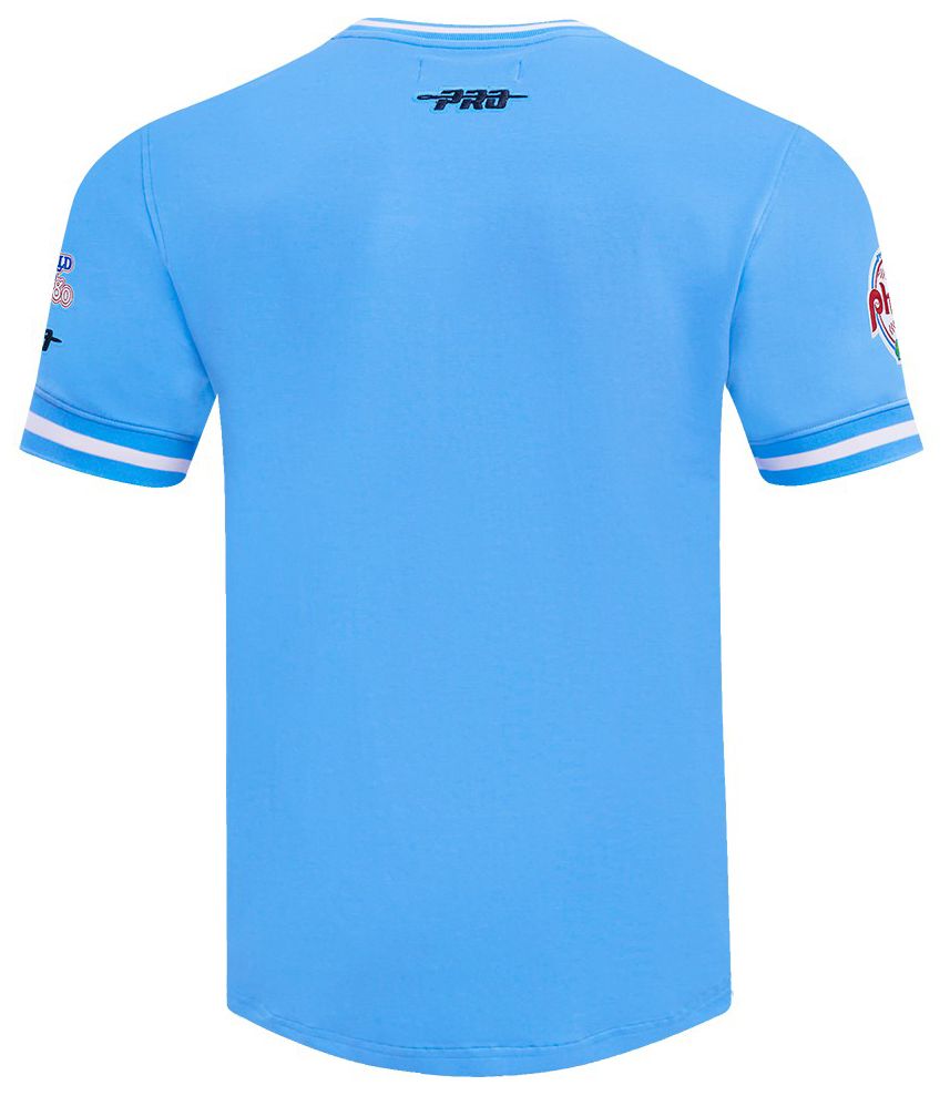 Pro Standard Men's Philadelphia Phillies Blue Retro Double Knit T-Shirt product image