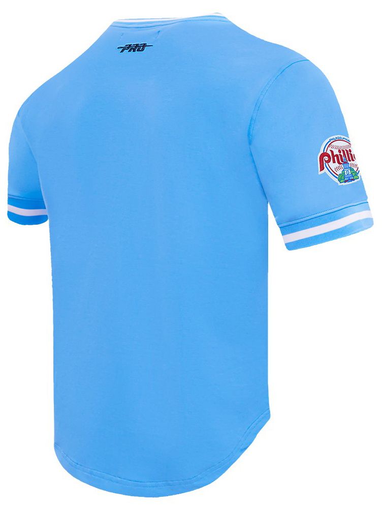 Pro Standard Men's Philadelphia Phillies Blue Retro Double Knit T-Shirt product image
