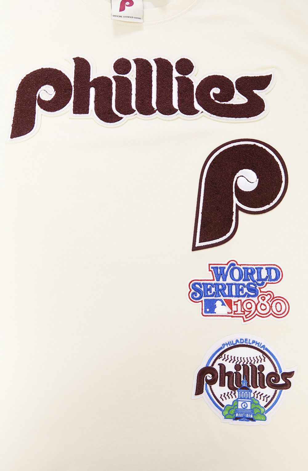 Pro Standard Men's Philadelphia Phillies Cream Retro Classic Striped Top product image