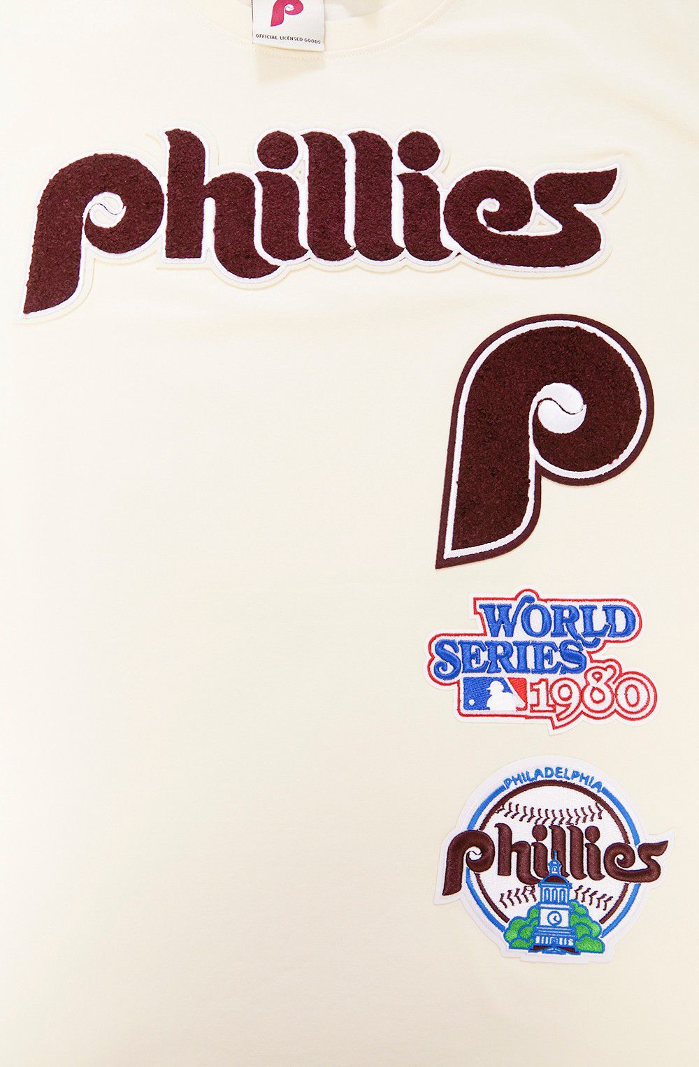 Pro Standard Men's Philadelphia Phillies Cream Retro Classic Striped Top product image